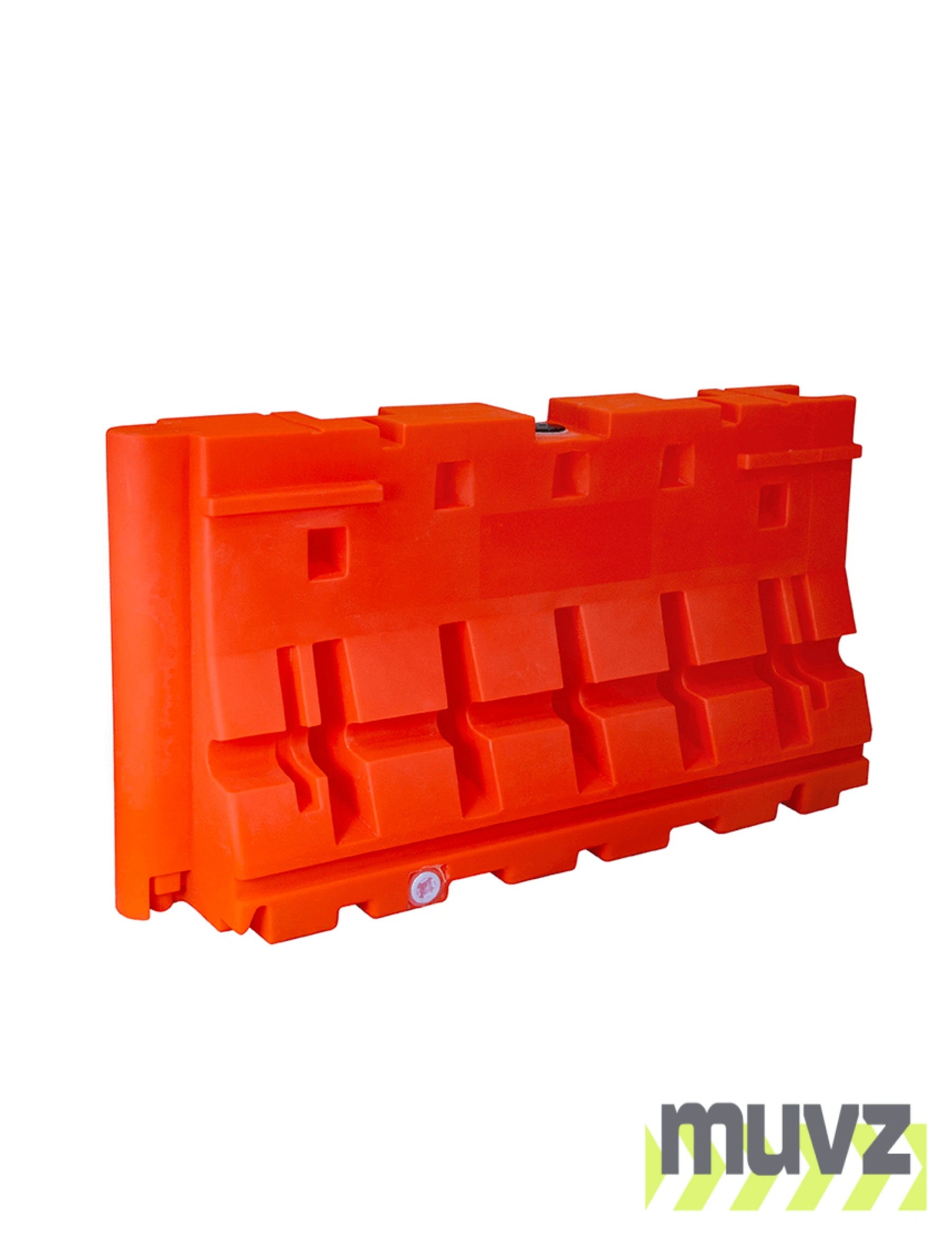 Orange, 100 Lb. \u0027Lite-Weight\u0027, Jersey Style Barricade