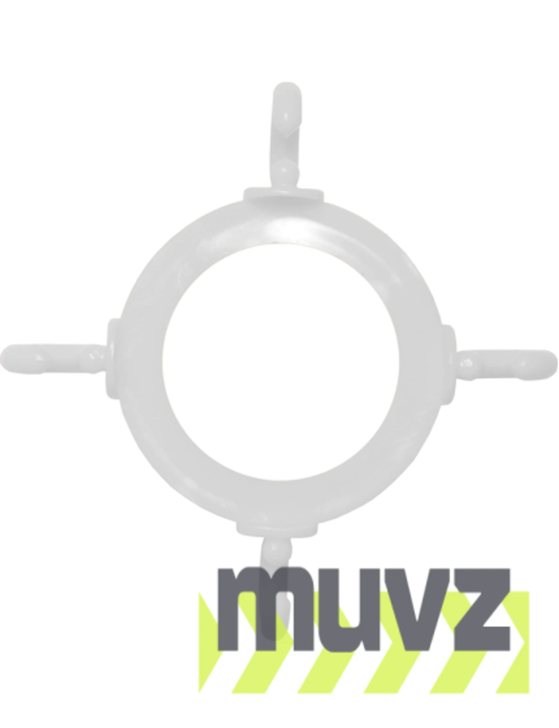 White Cone Chain Connector for Traffic Cones