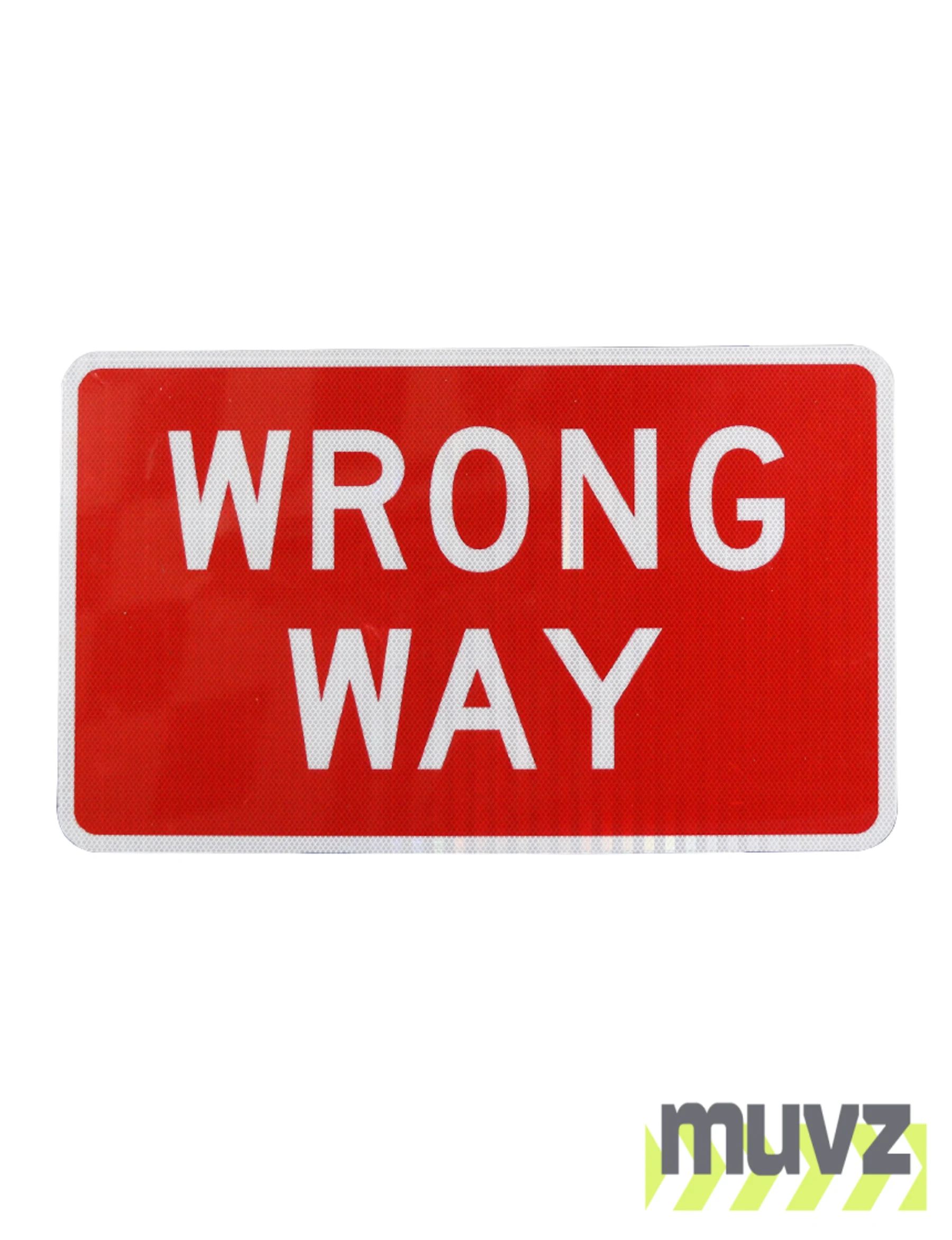 Wrong Way Signs