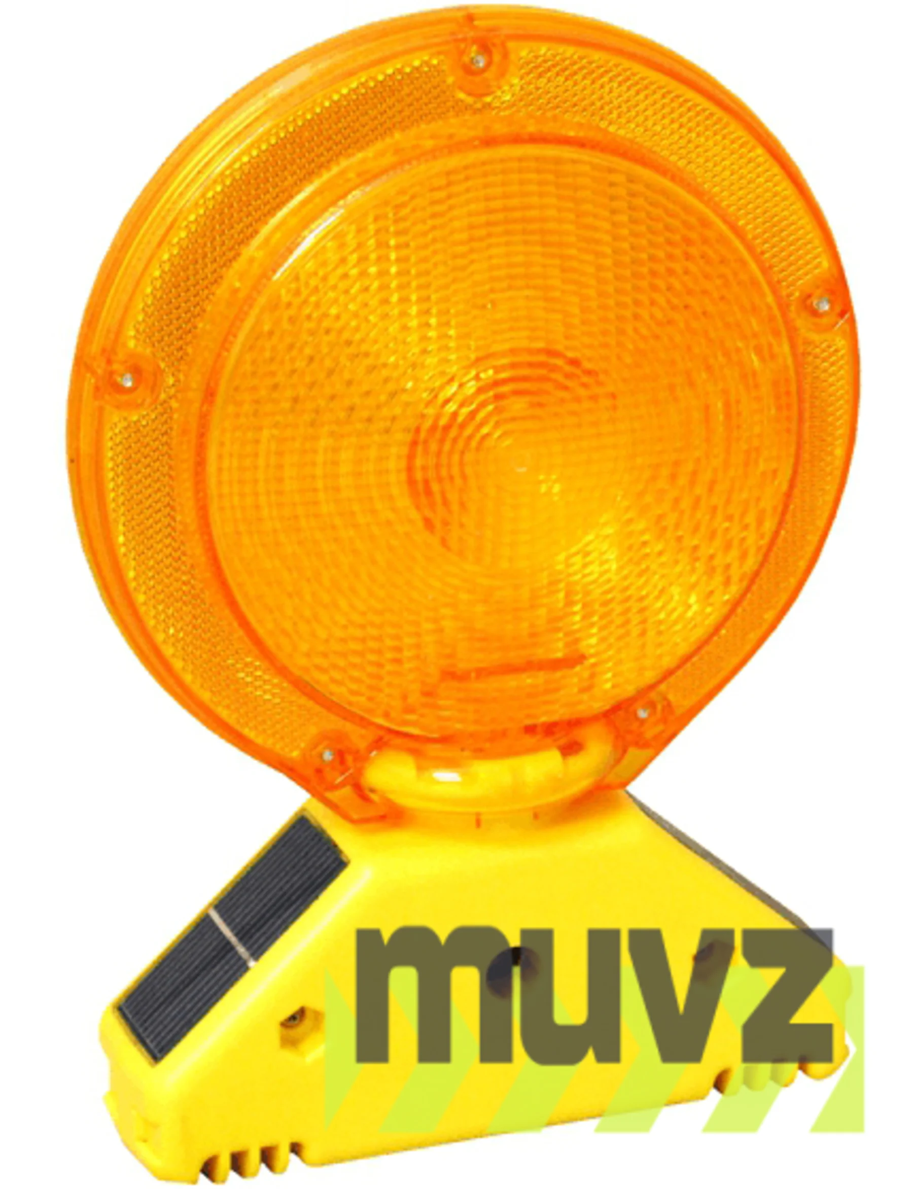 \u0027Standard\u0027 Solar Barricade Flasher, Yellow