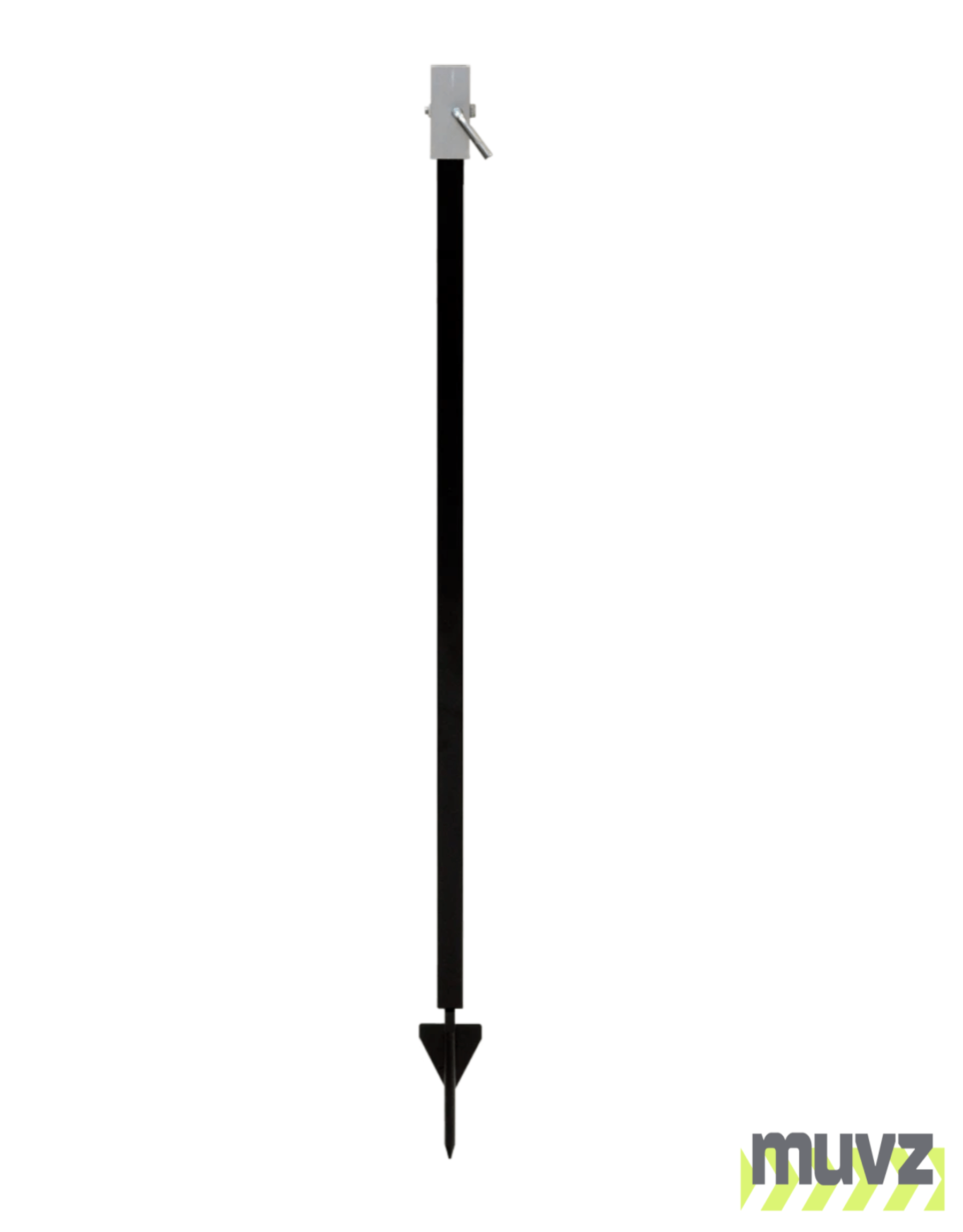Drive In Stand w/ Universal Bracket for Roll-Up Signs