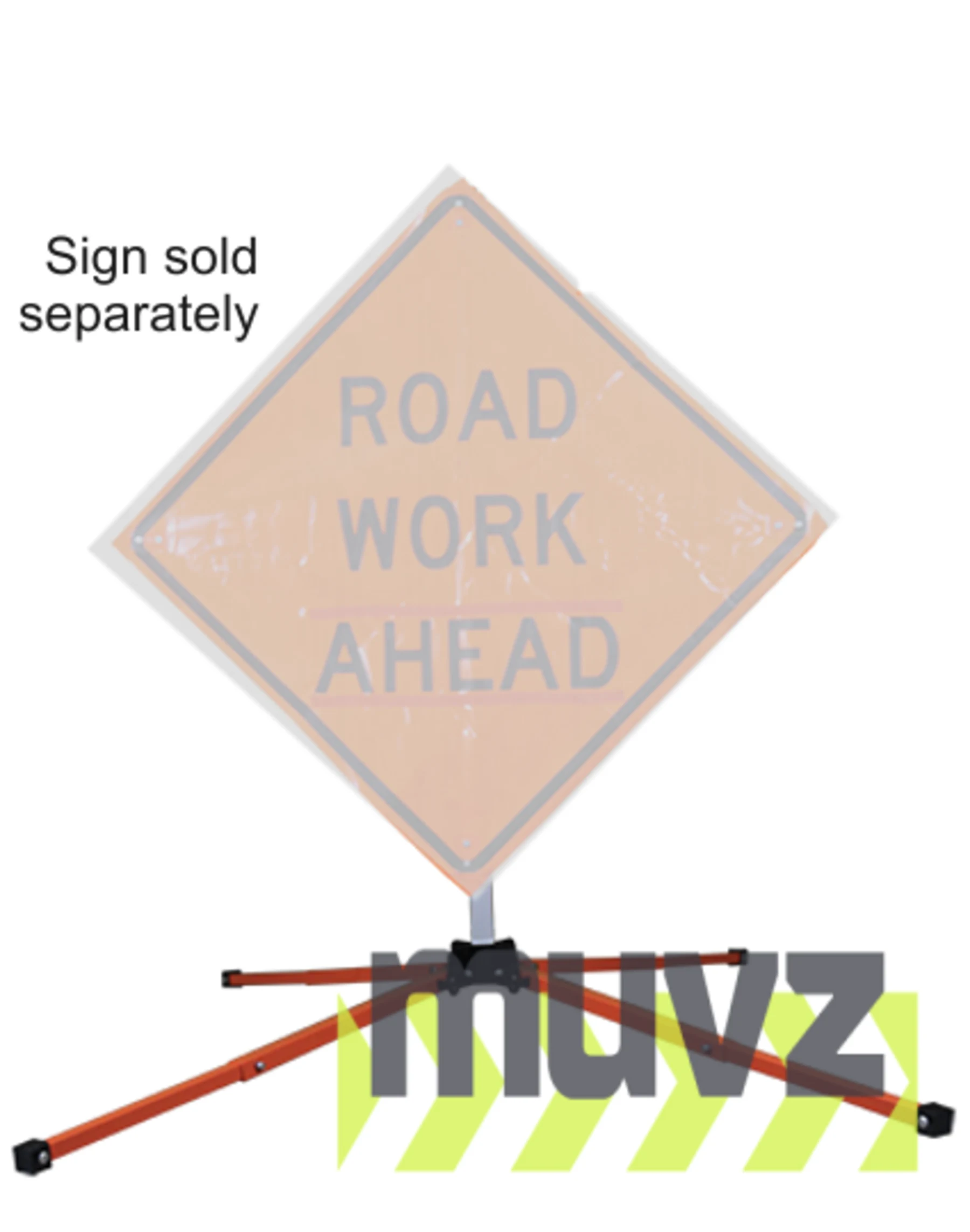 Springless Sign Stand w/ Universal Bracket