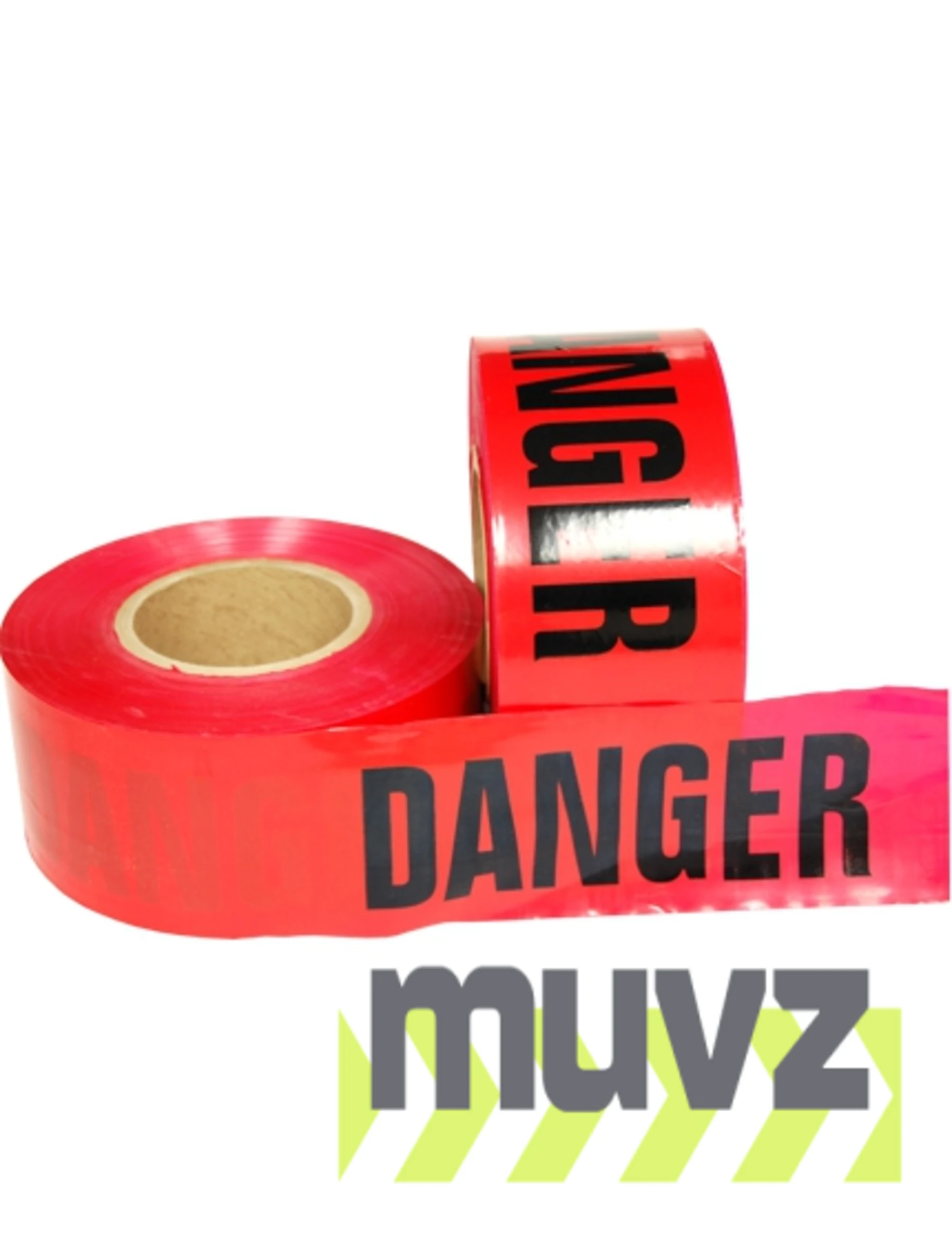 3\" x 1000\u0027 Red, Barrier Tape \"DANGER DANGER\"