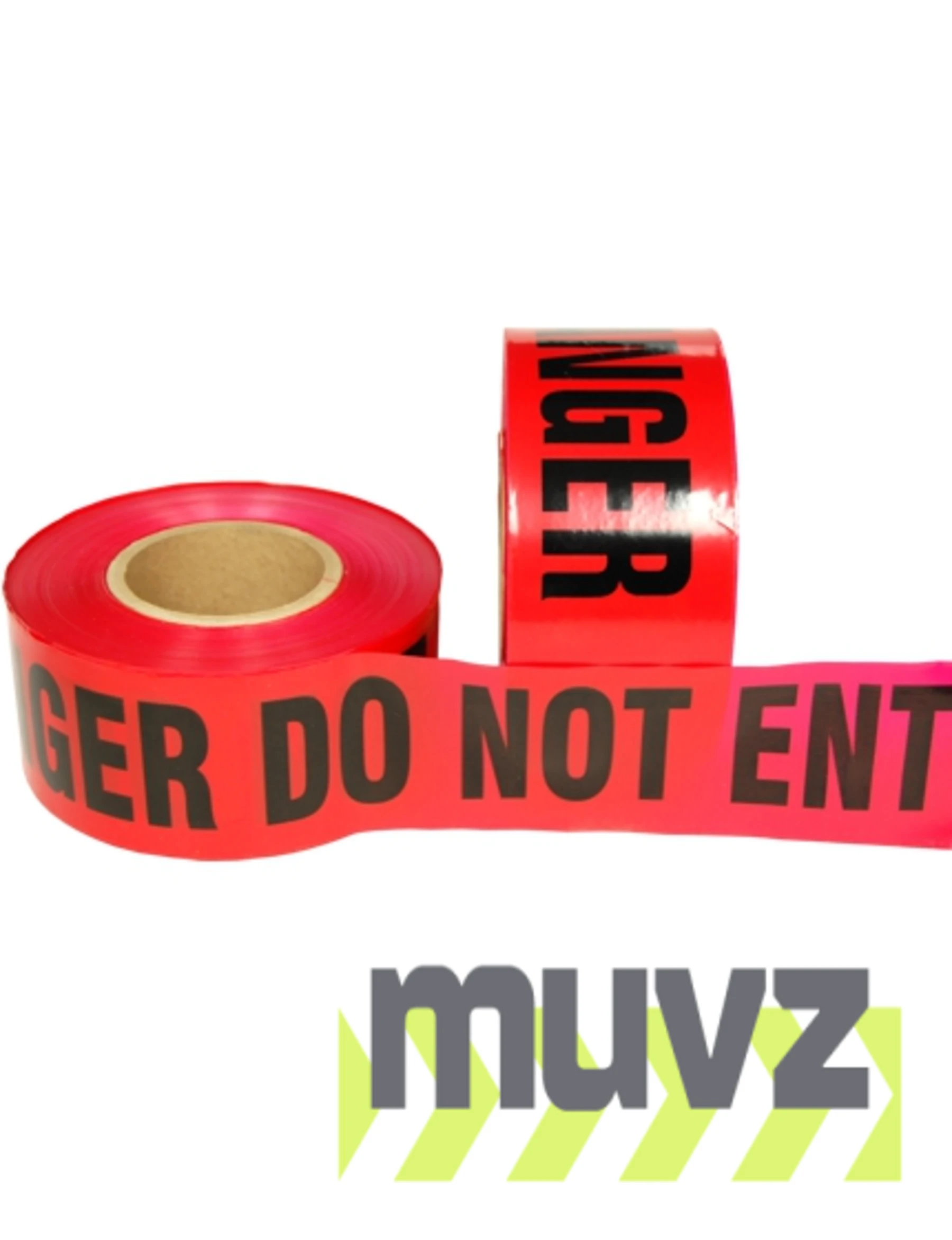 3\" x 1000\u0027 Red, Barrier Tape \"DANGER DO NOT ENTER\"