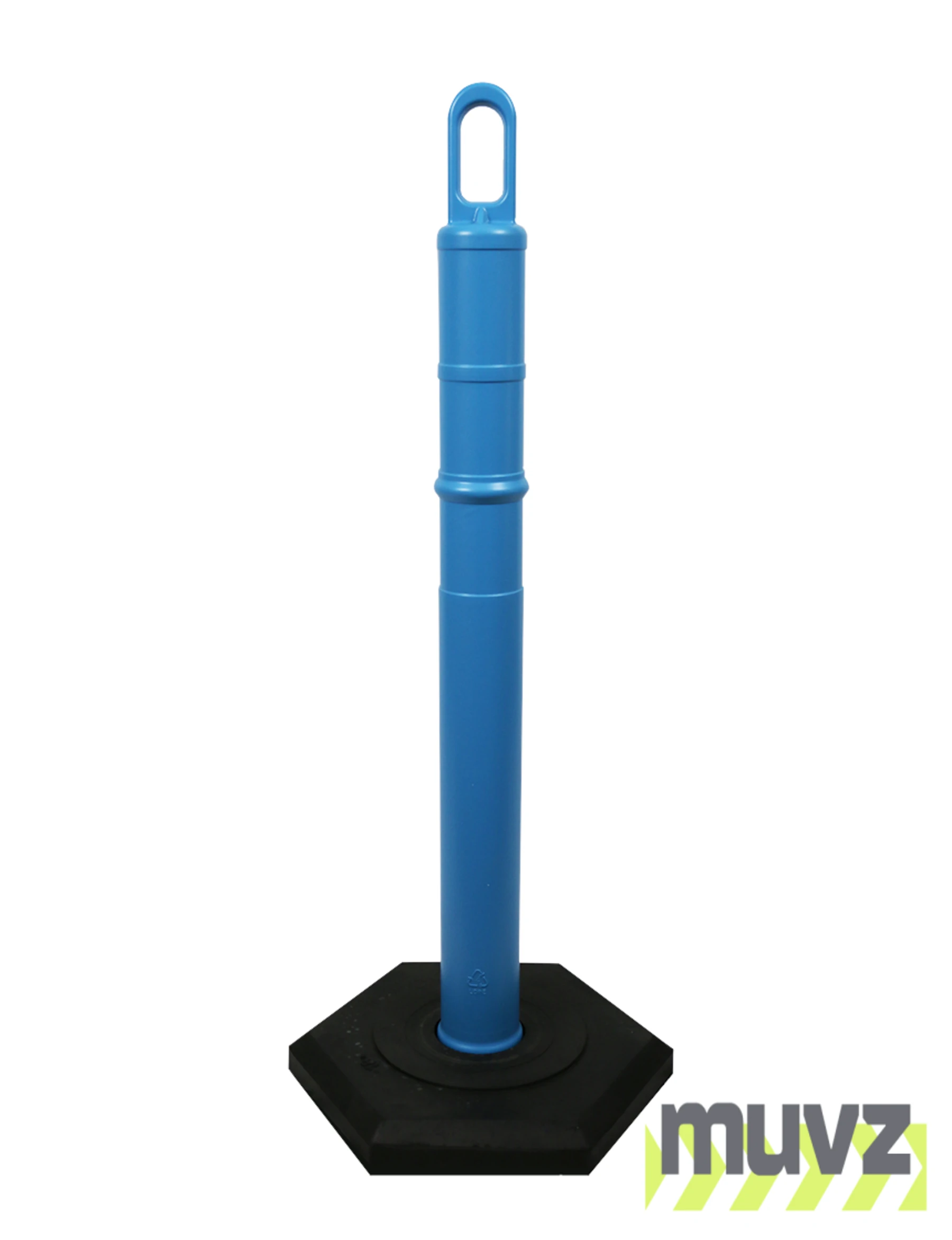 42\" BLUE Looper Tube with 18 Lb. Base