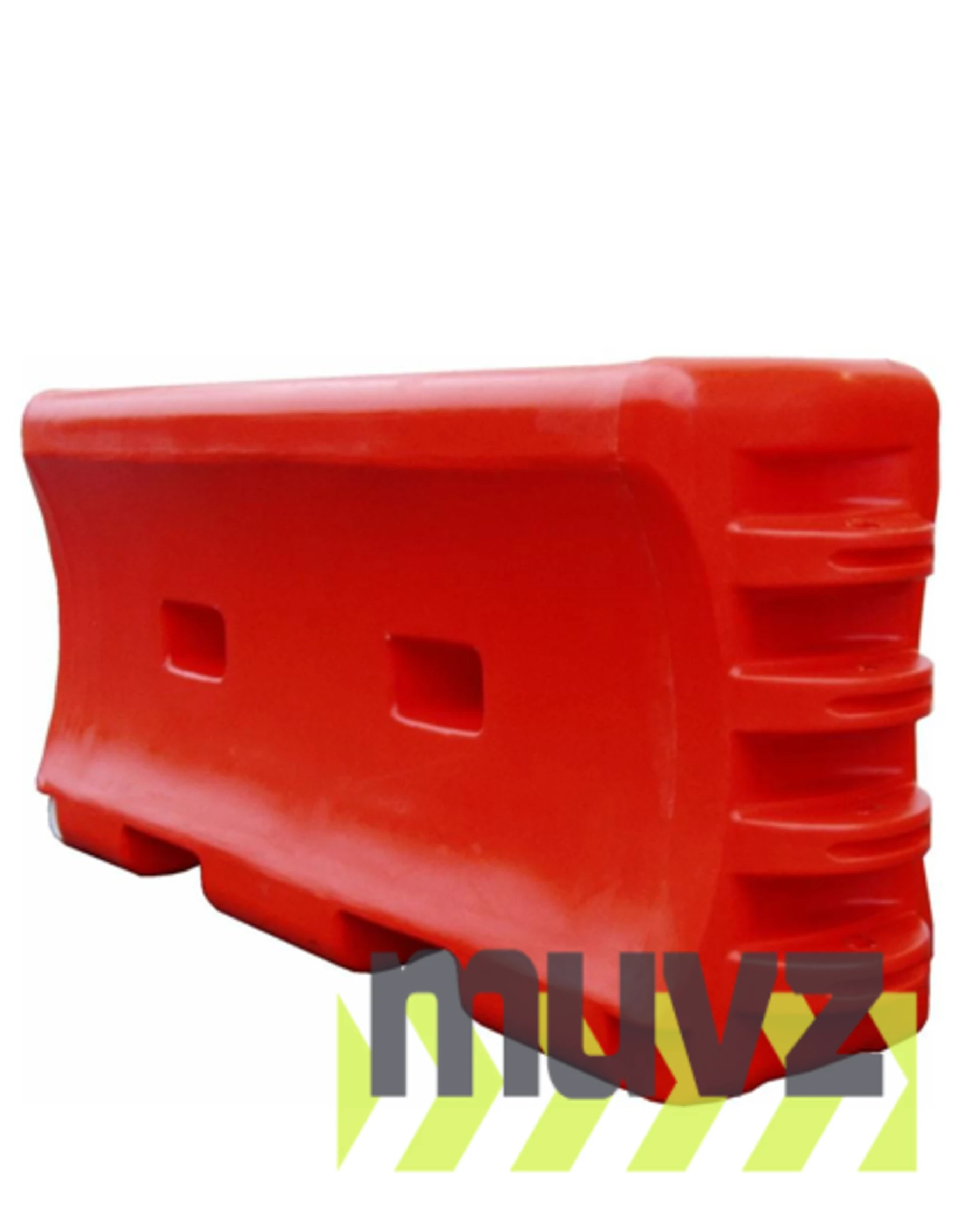 72\"L x 32\"H x 18\"W ORANGE TrafFix Water-Wall Water-Filled Barrier