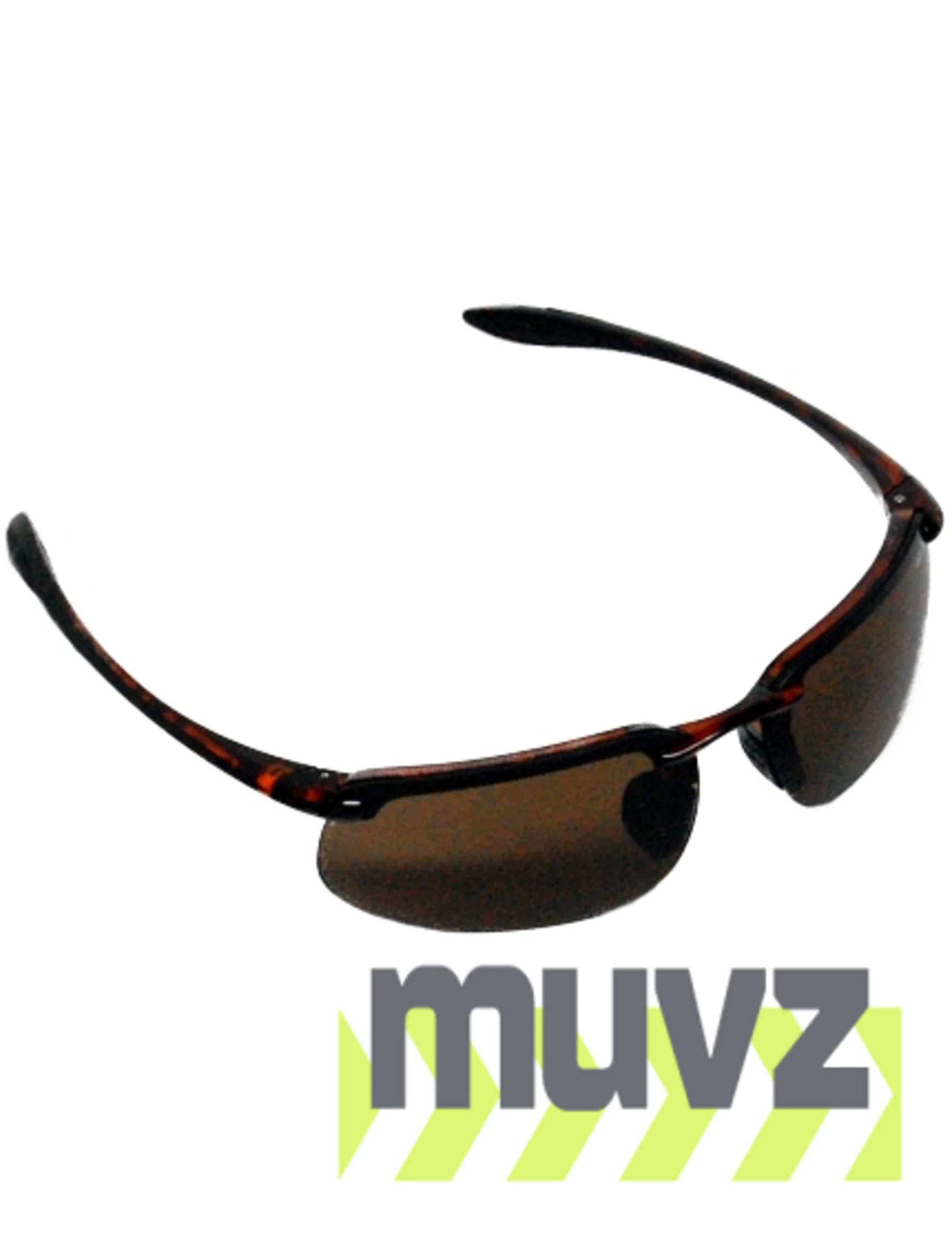 Z87+ Safety Sunglasses (rectangular lens, tortoise frame, HD brown anti-fog lens)