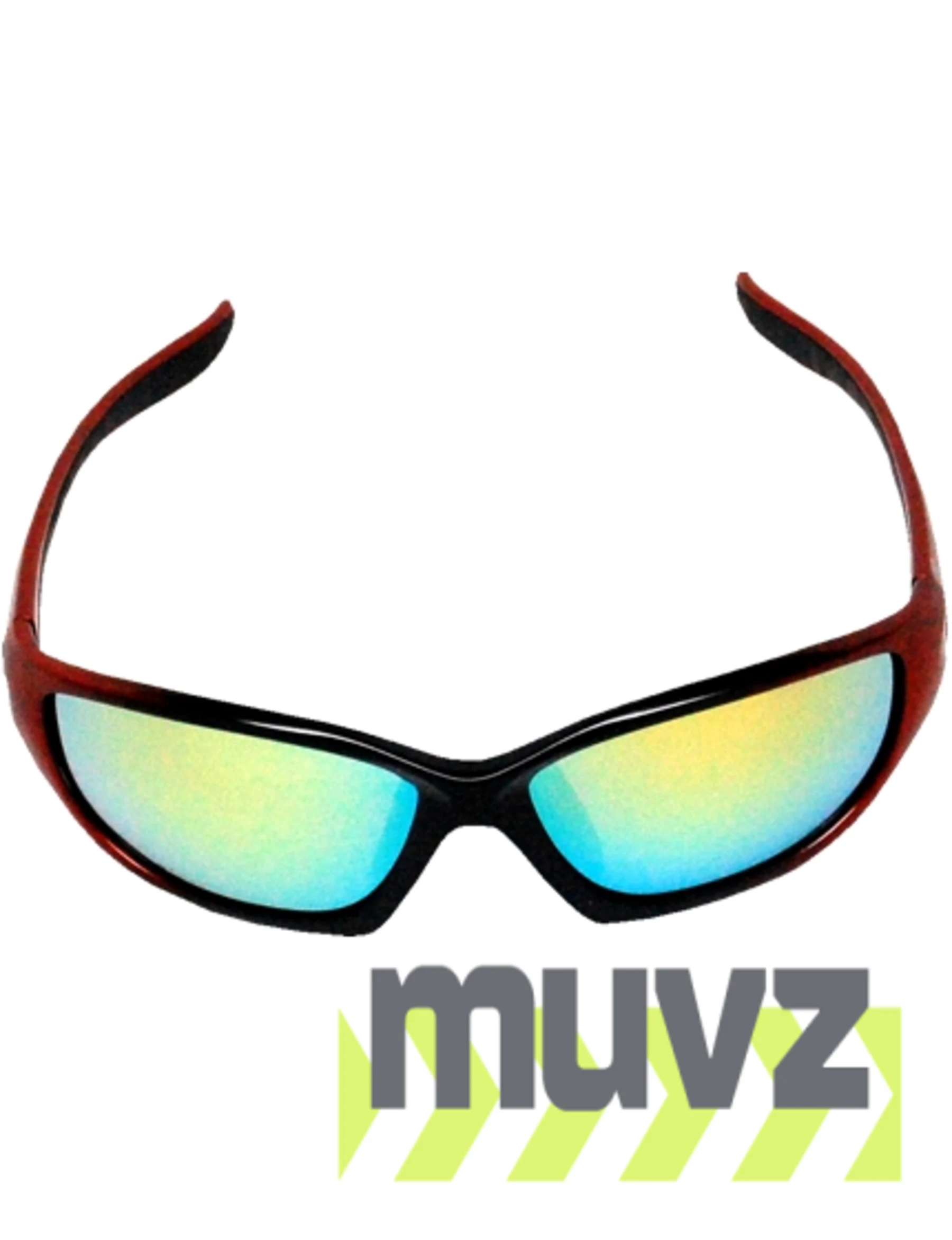 Z87+ Safety Sunglasses (full frame contemporary, black \u0026 orange frame, gold mirror anti-fog lens)