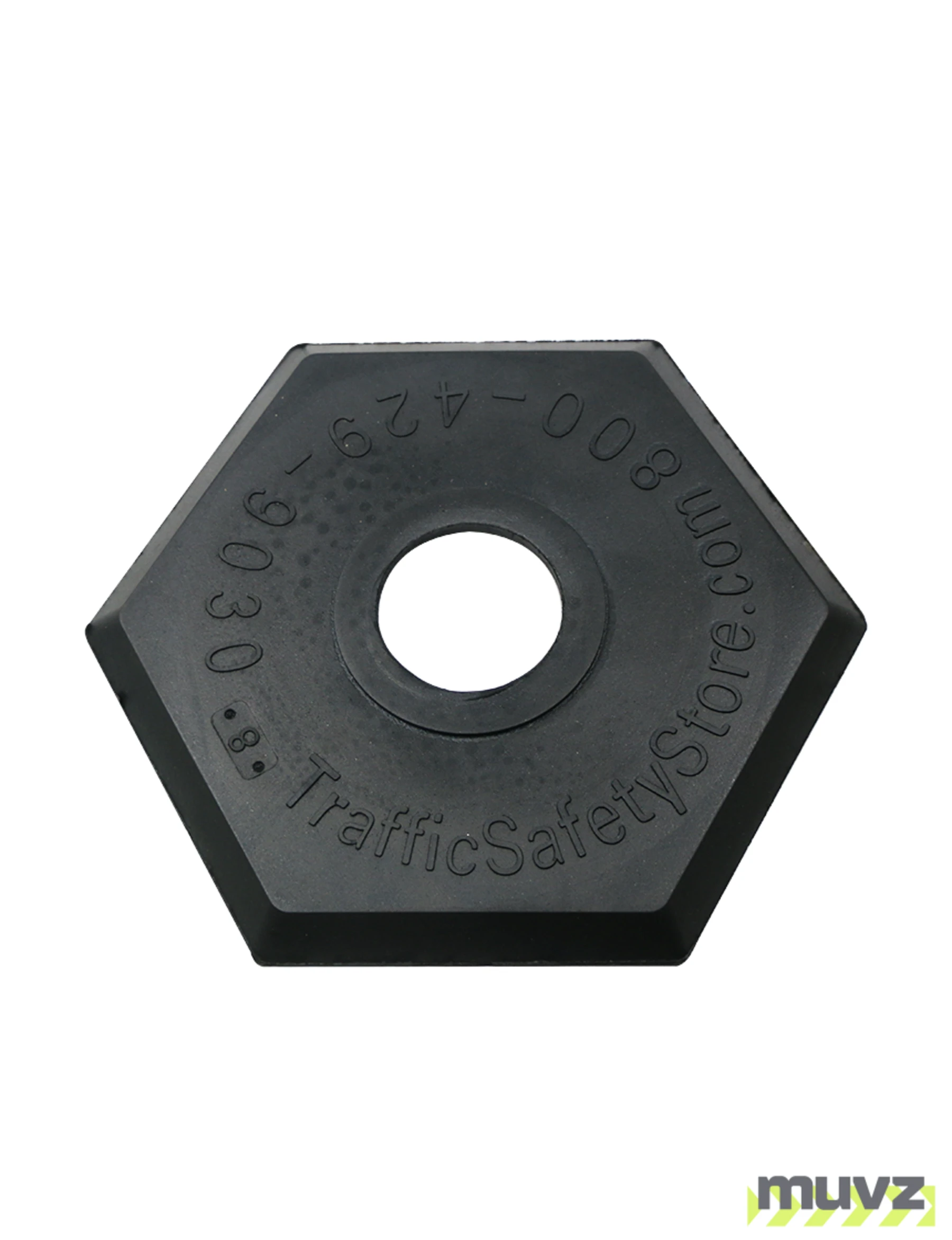 8 lb. Base for Delineator Tube (Base Only, No Tube)