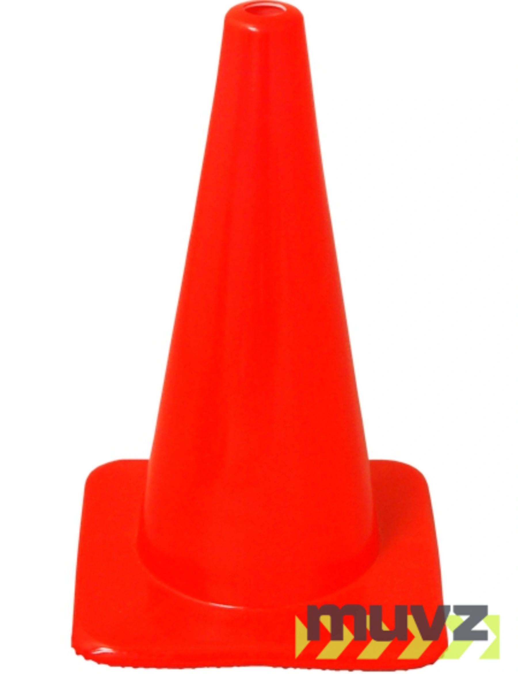 Orange 18\" Flow Molded Traffic Cone