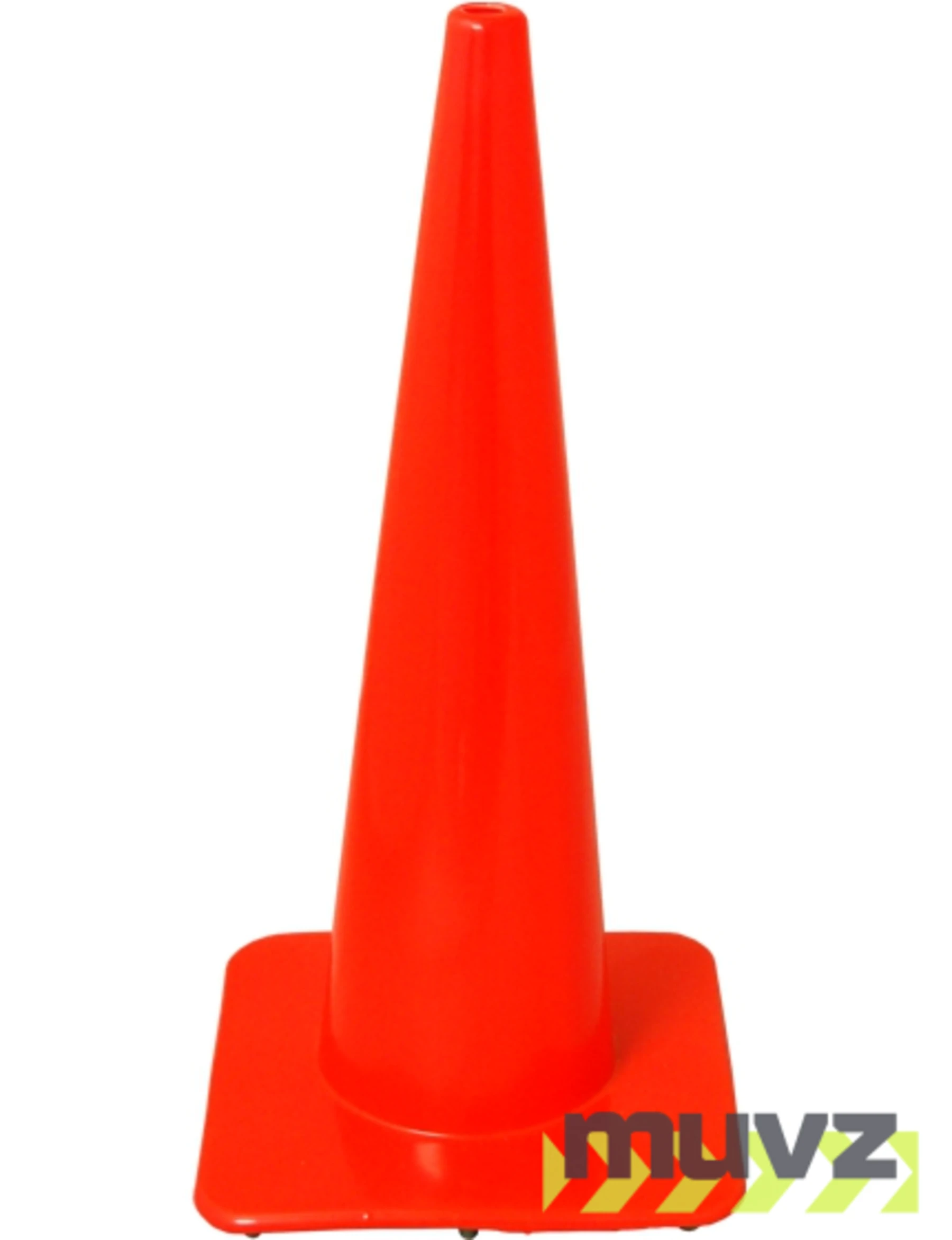 Orange, 28\", 5.0 Lb., Flow Molded Traffic Cone