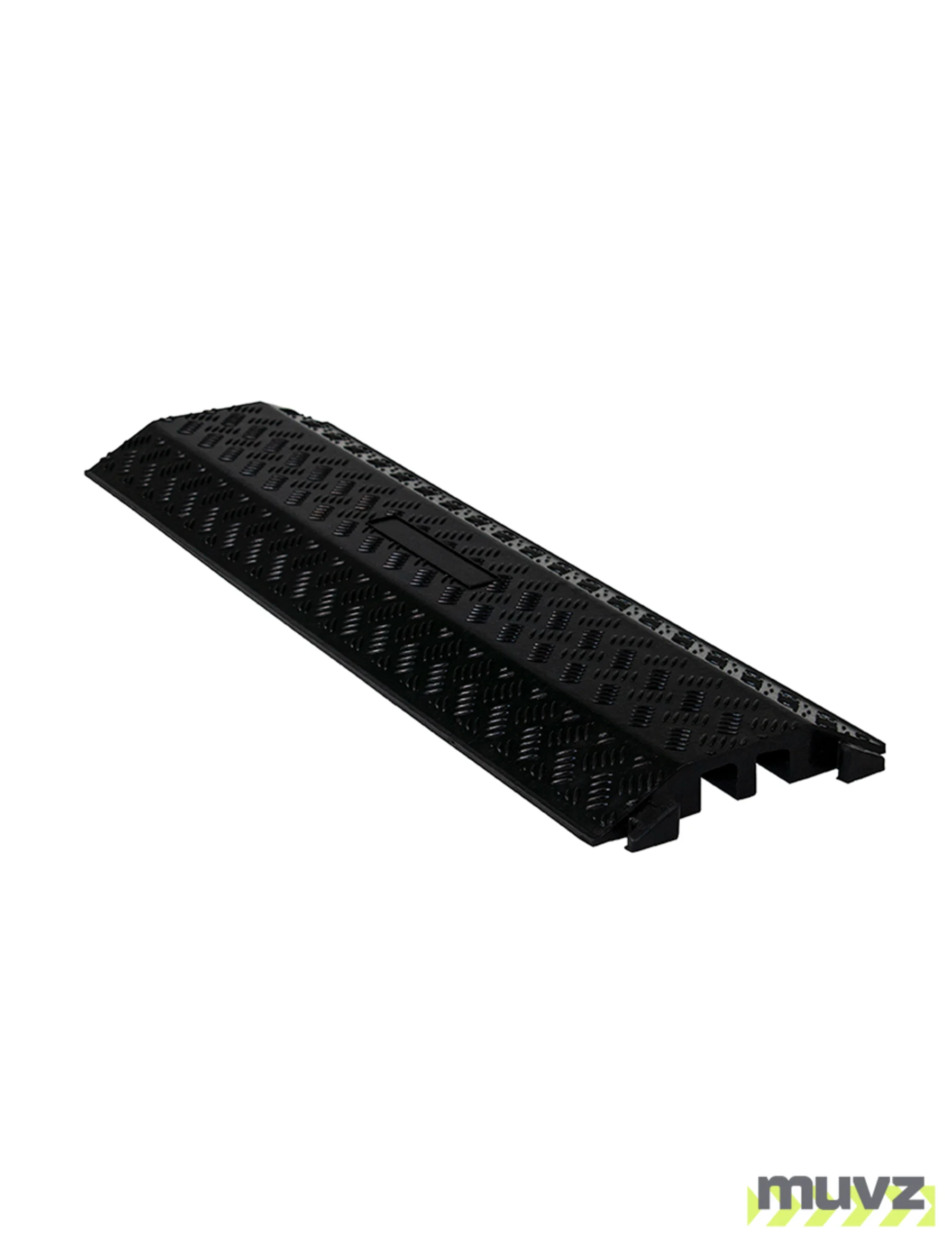 Armor Series, Rubber, 2-Channel, Drop Over Cable Protector
