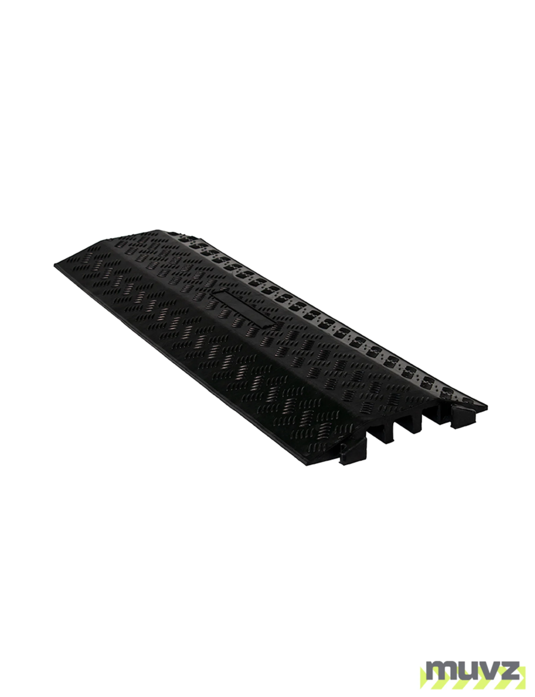 Armor Series, Rubber, 3-Channel, Drop Over Cable Protector