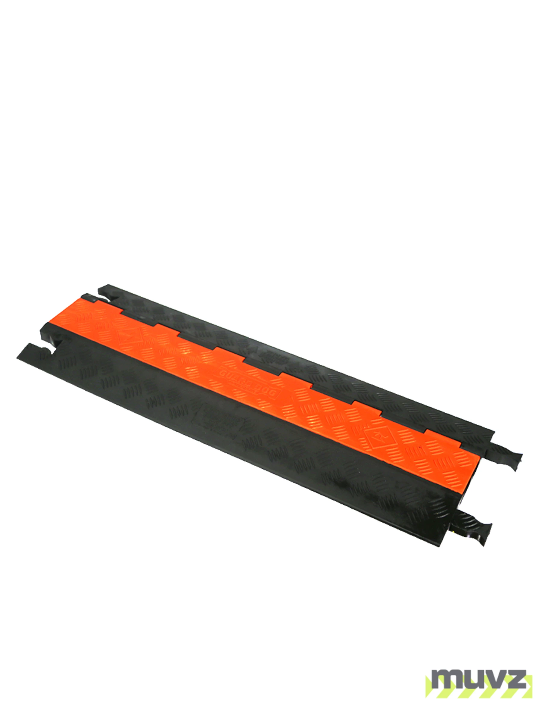 Guard Dog 36\" Orange\u0026 Black, Low Profile, Two (2) Channel Cable Protector (up to 0.75\" OD Cables)