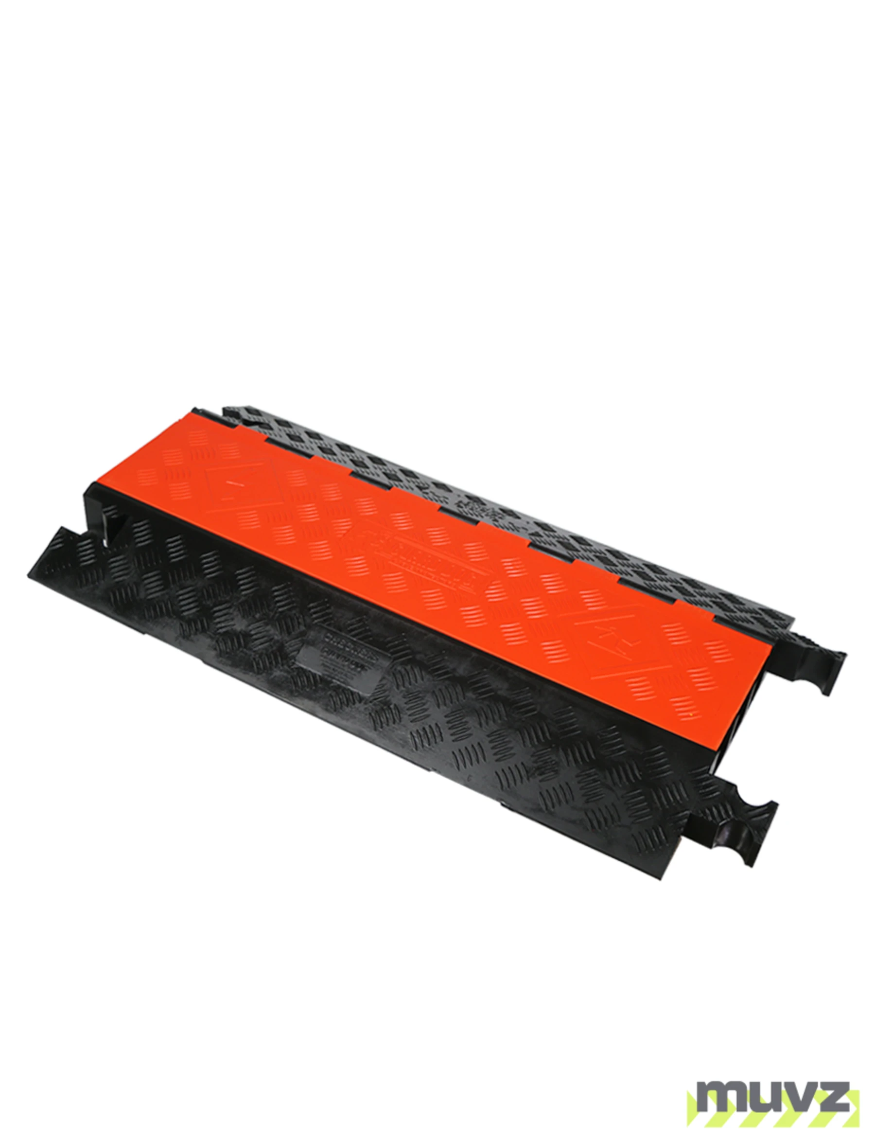 Guard Dog 36\" Orange\u0026 Black, Medium Duty, Three (3) Channel Cable Protector (up to 2.25\" OD Cables)
