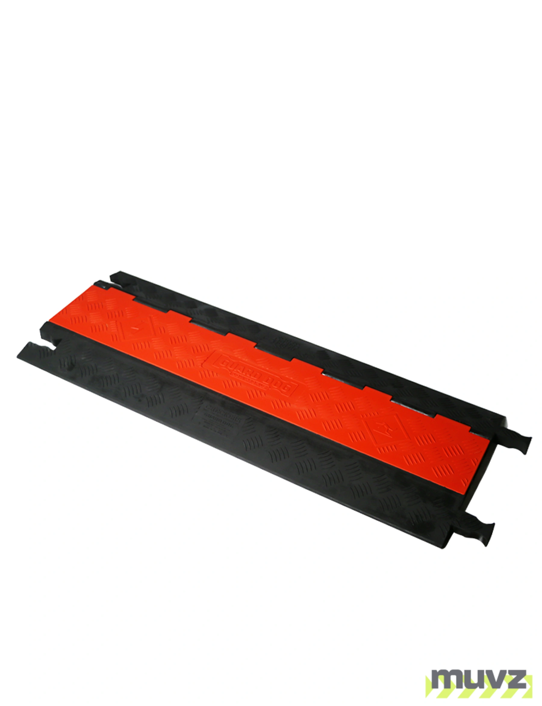 Guard Dog 36\" Orange\u0026 Black, Low Profile, Three (3) Channel Cable Protector (up to 0.75\" OD Cables)