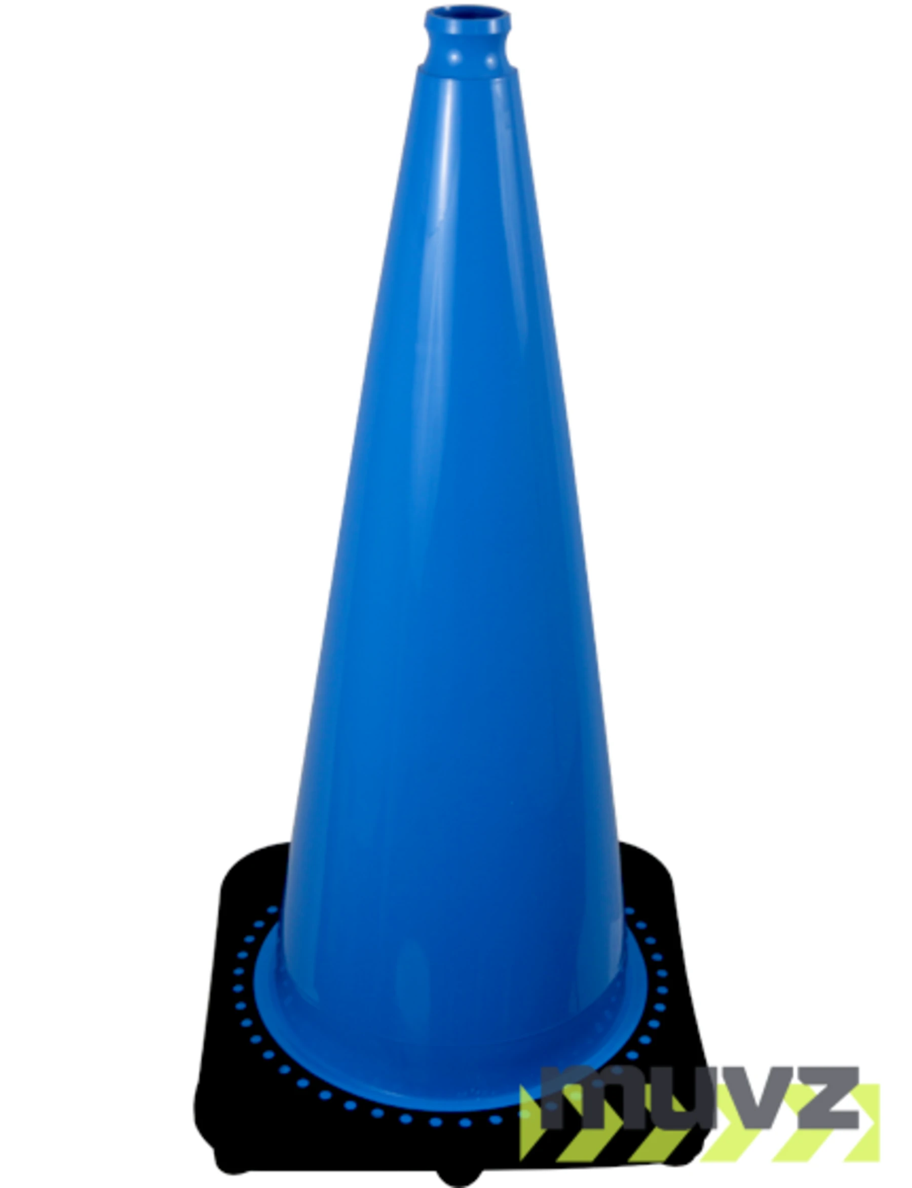 28\" Light Blue 7.0 lb. Traffic Cone