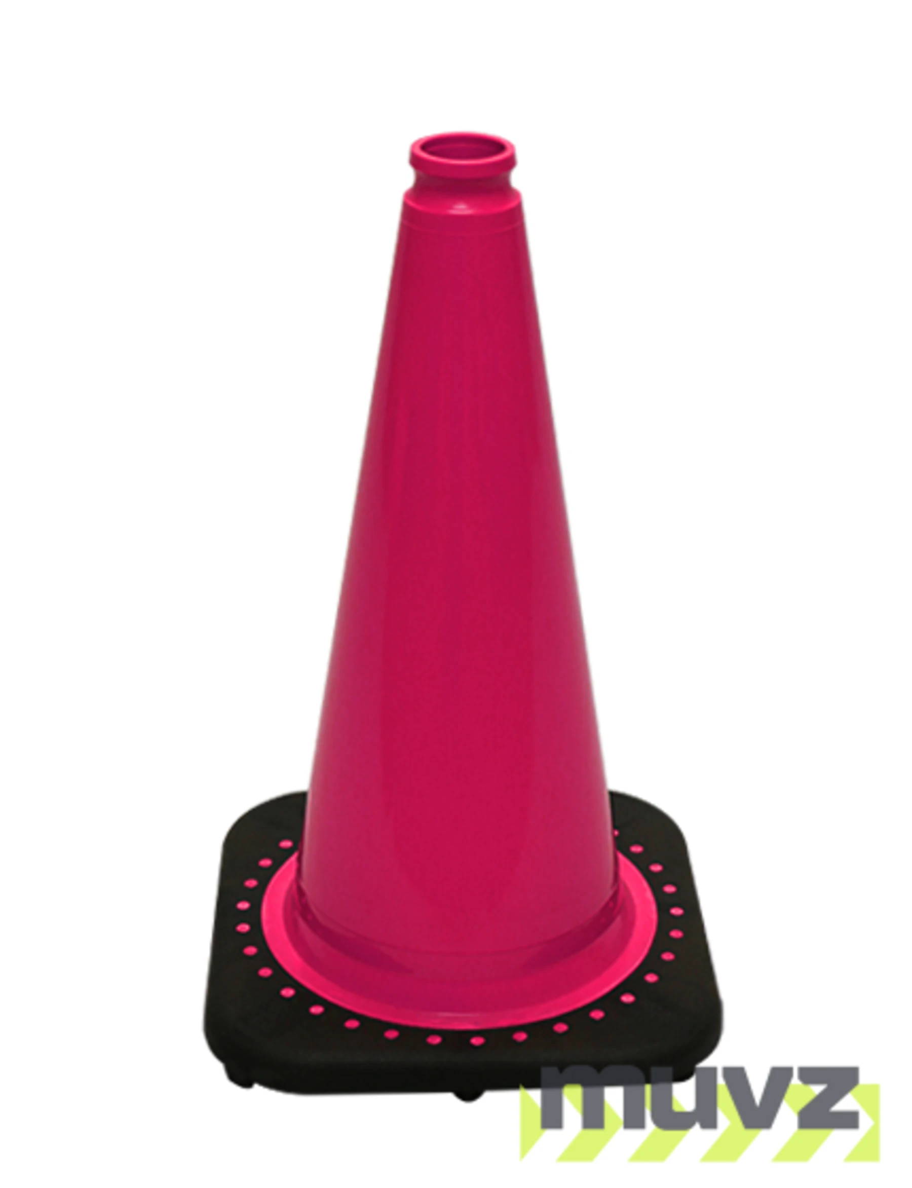 Pink 18\" Black Base Cone