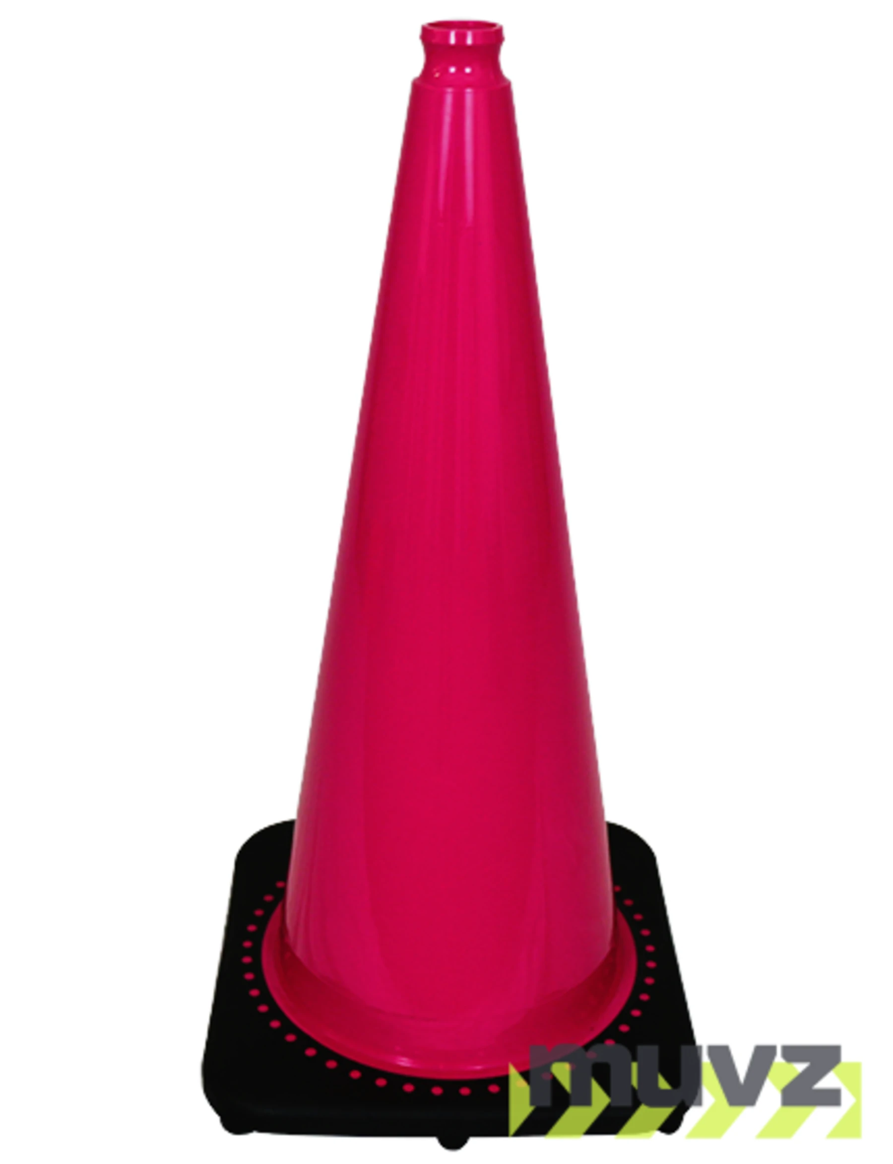 Pink 28\" 7.0 Lb. Black Base Cone