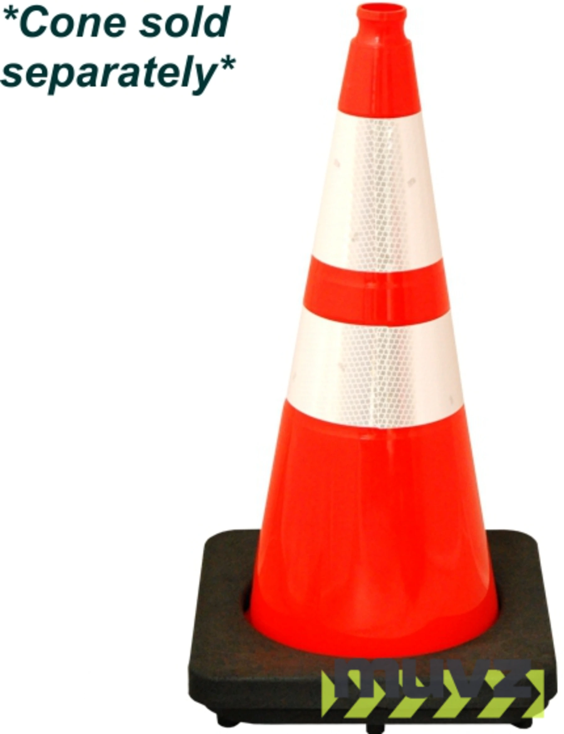 Black, 7.0 lb. Cone Weight for Traffic Cone