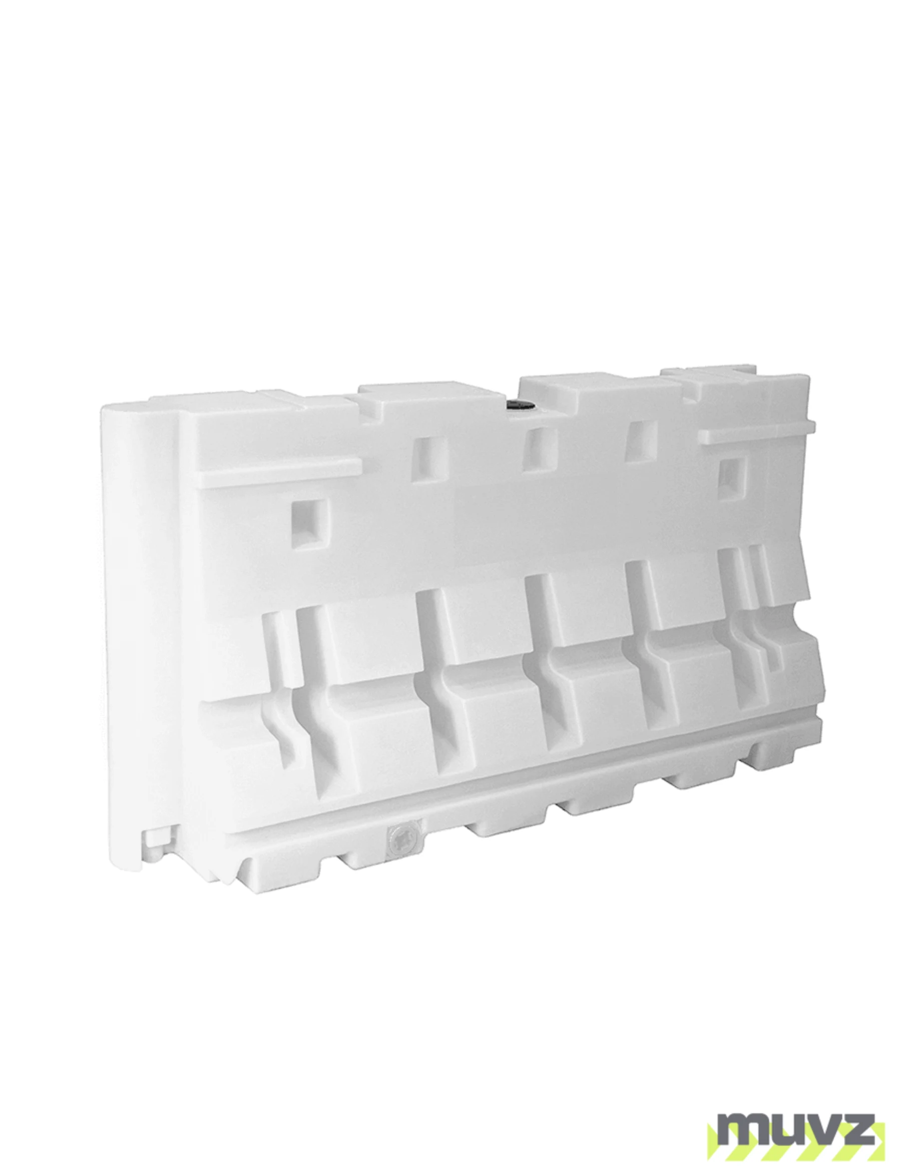 White, 100 Lb. \u0027Lite-Weight\u0027, Jersey Style Barricade