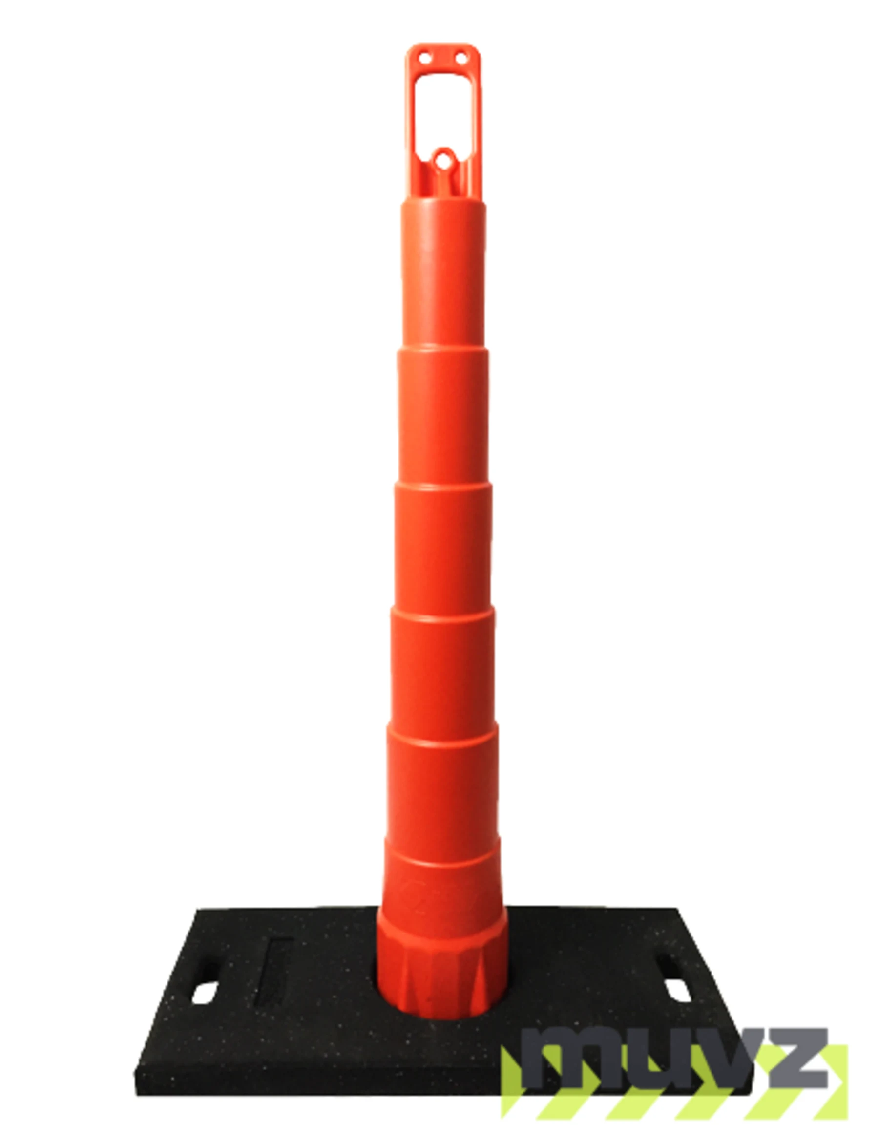 42\" Channelizer Cone with 30 Lb. Recycled Rubber Base