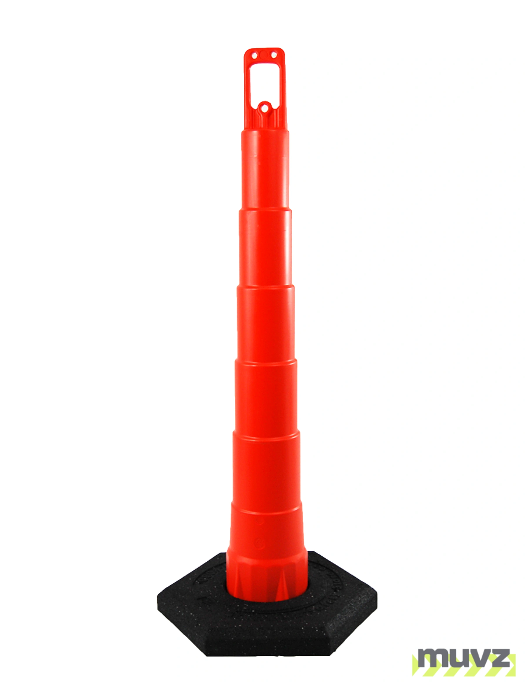 42\" Channelizer Cone with 16 Lb. Recycled Rubber Base