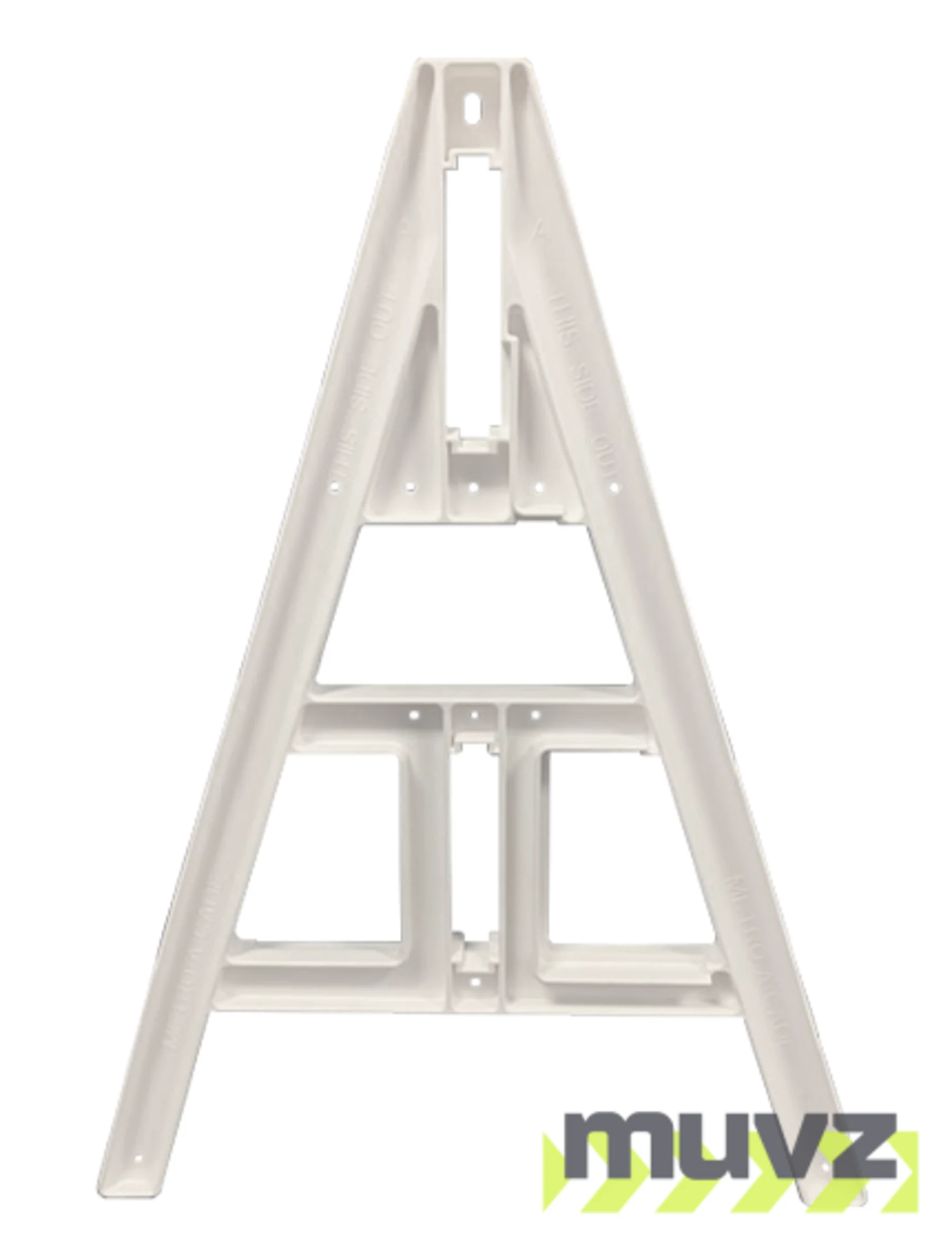 44\" Tall, Economy A-Frame Rail Holder