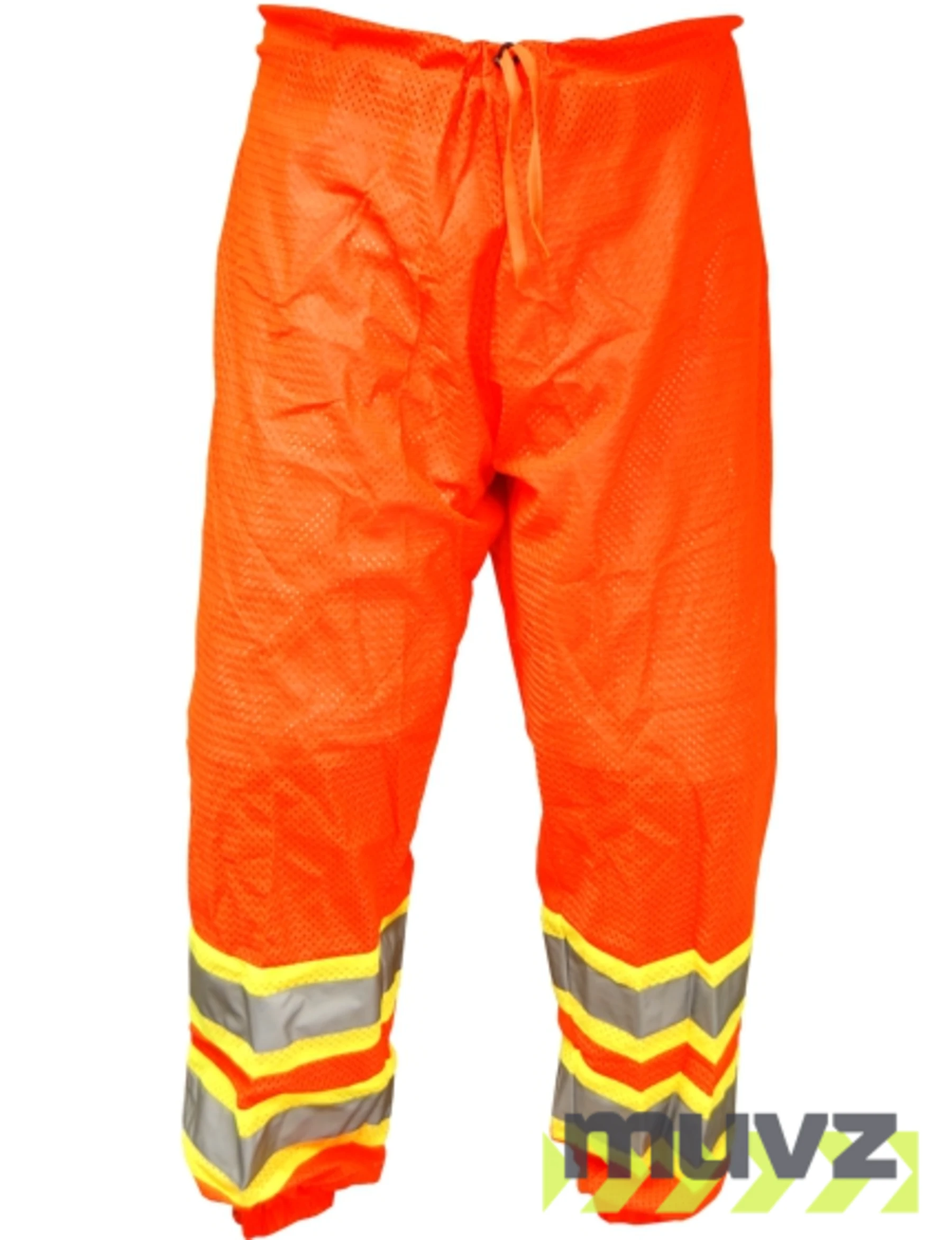 ORANGE Standard, Ultra-Cool 100% Polyester, Class E Pants w/ 8\" Zipper Leg, L-XL