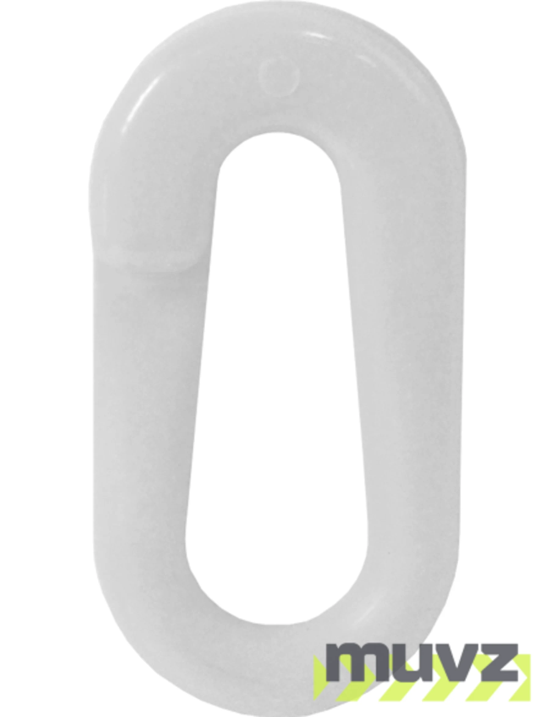 2\" White Connecting Link for Plastic Chain