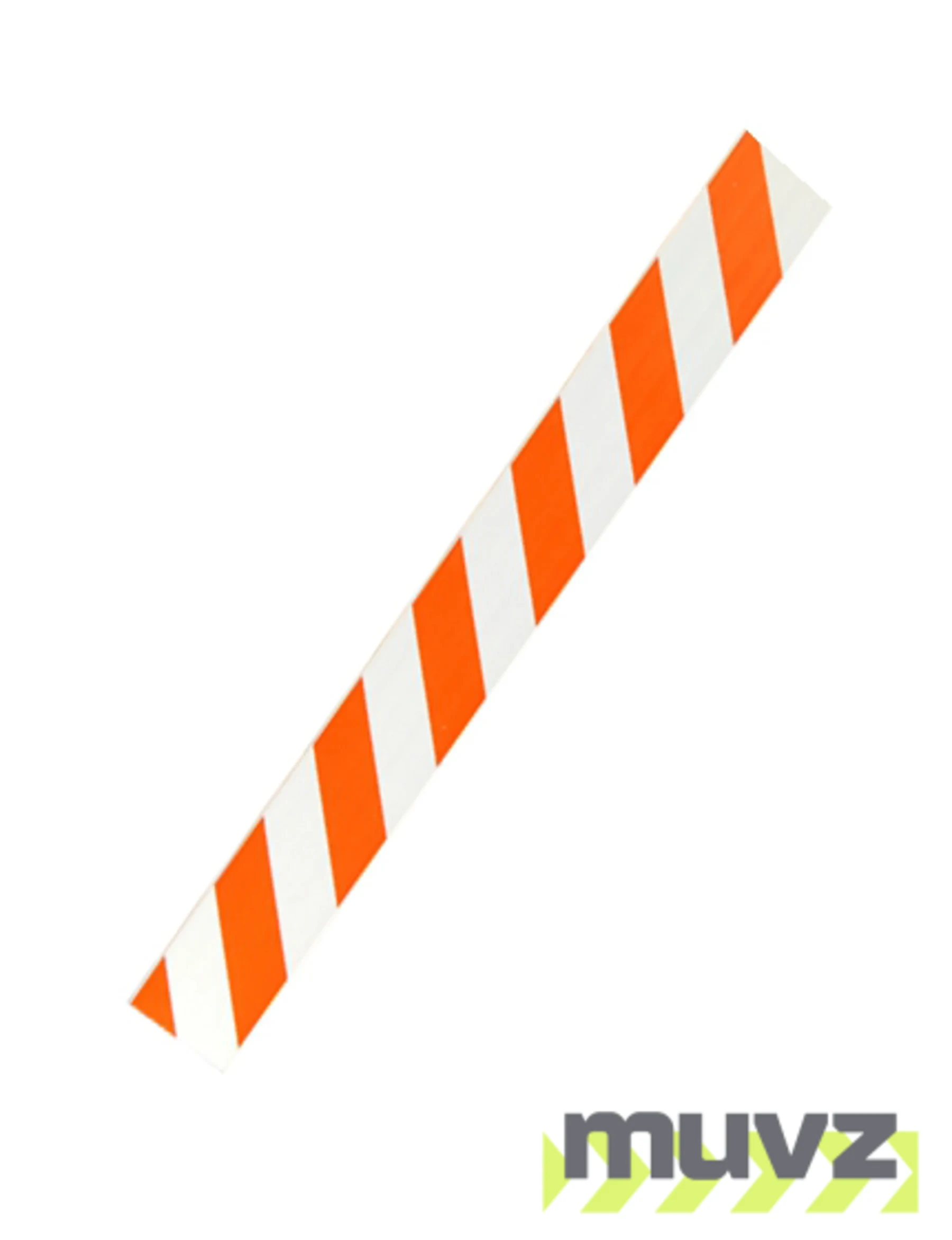 6\u0027 Plastic Rail with Engineer Grade (EG) Reflective Sheeting on one (1) side