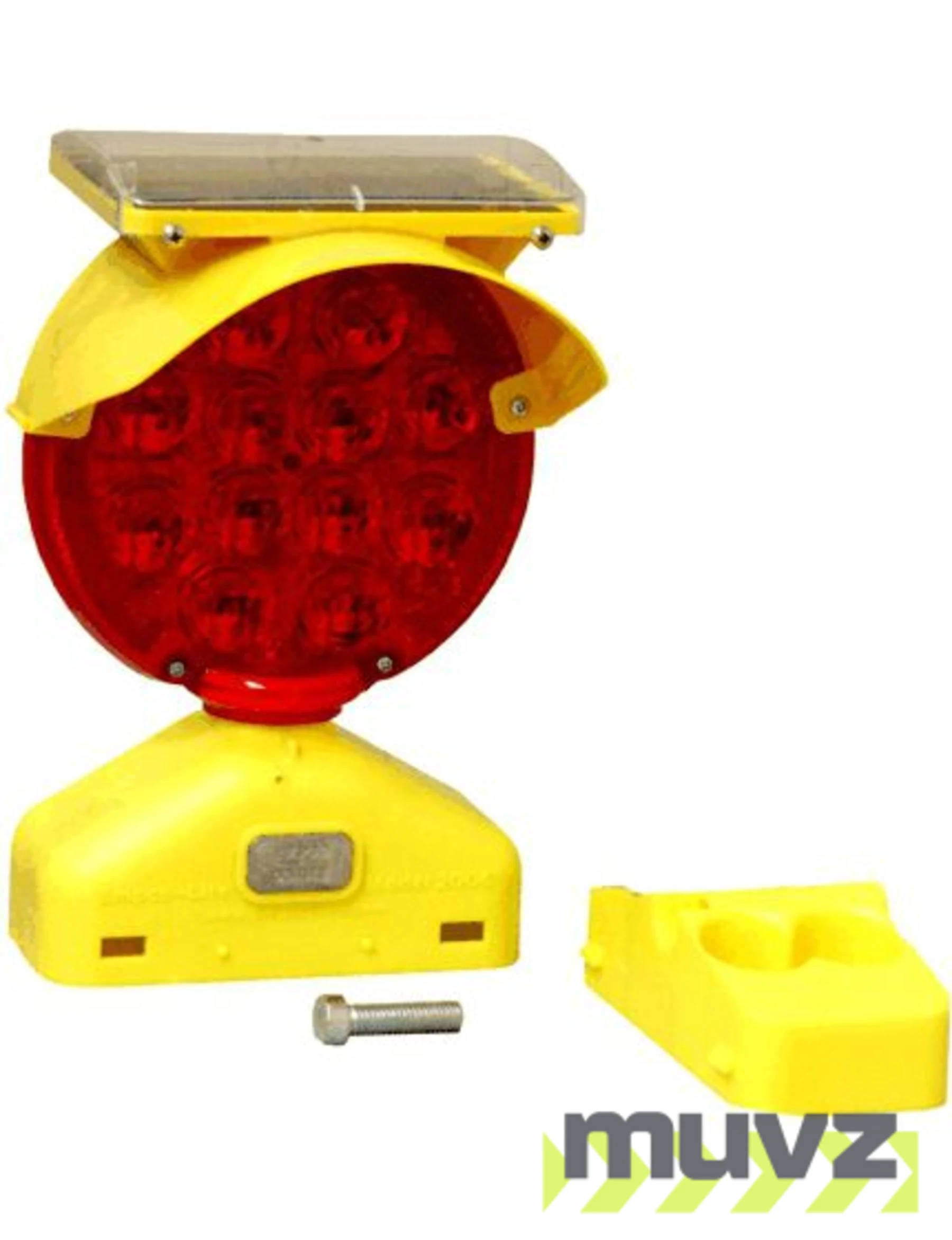 Economy Solar Assist Type B Flasher, Red