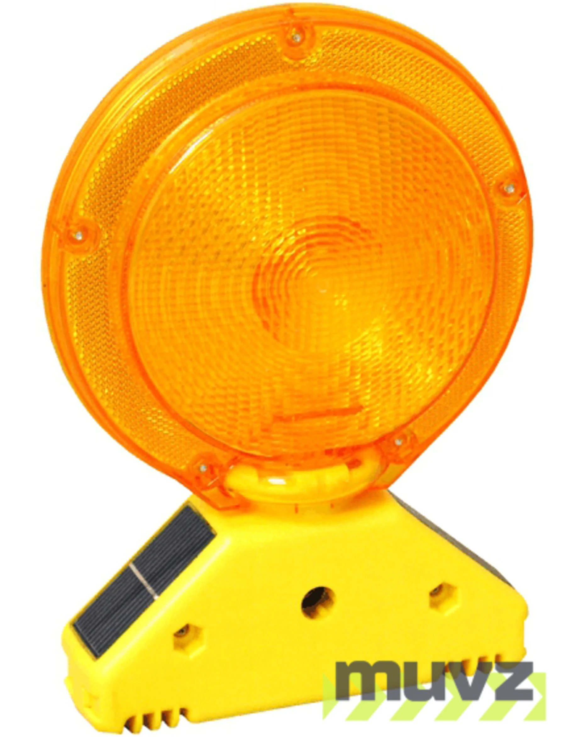 \u0027Standard\u0027 Solar Barricade Flasher, Yellow