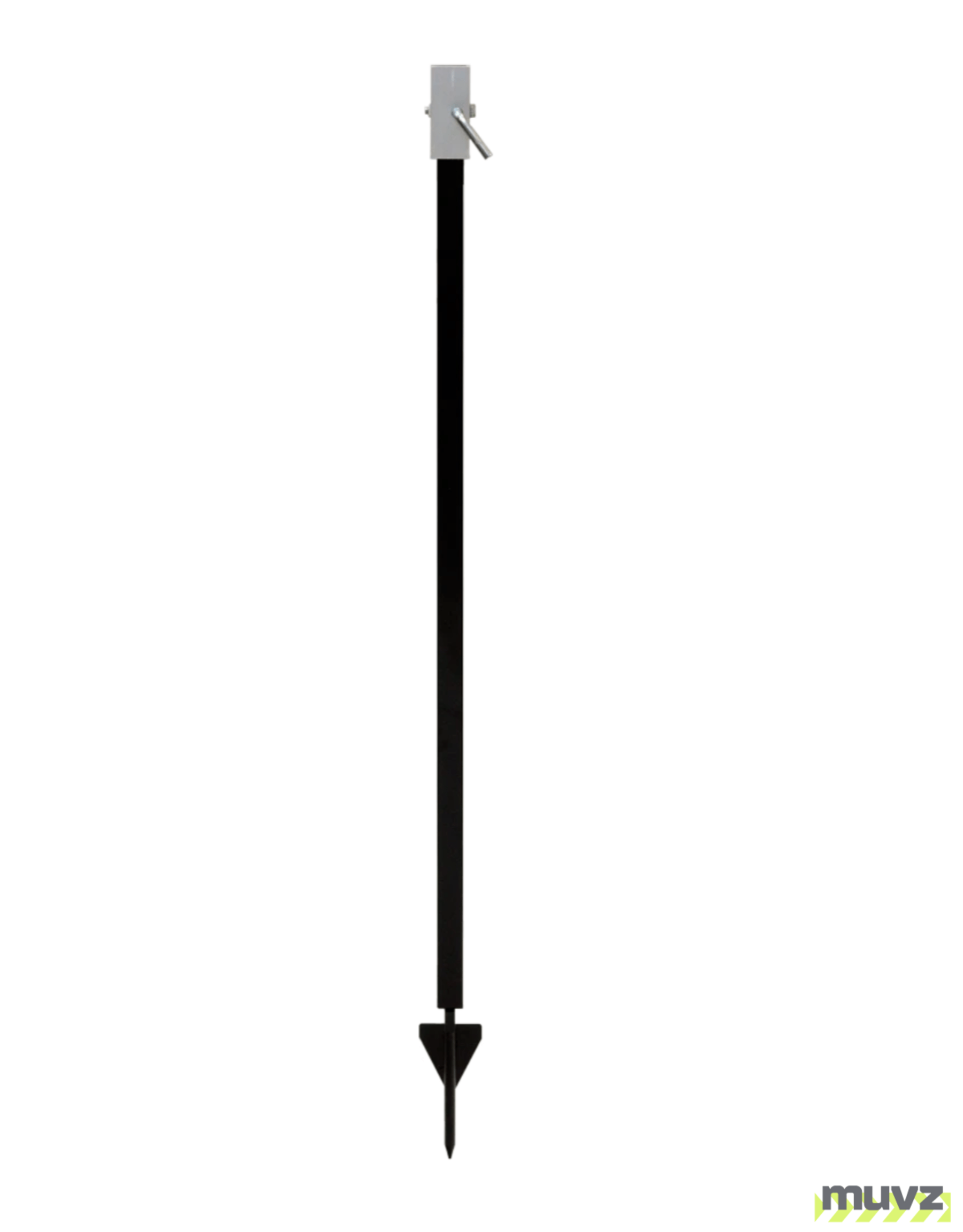 Drive In Stand w/ Universal Bracket for Roll-Up Signs