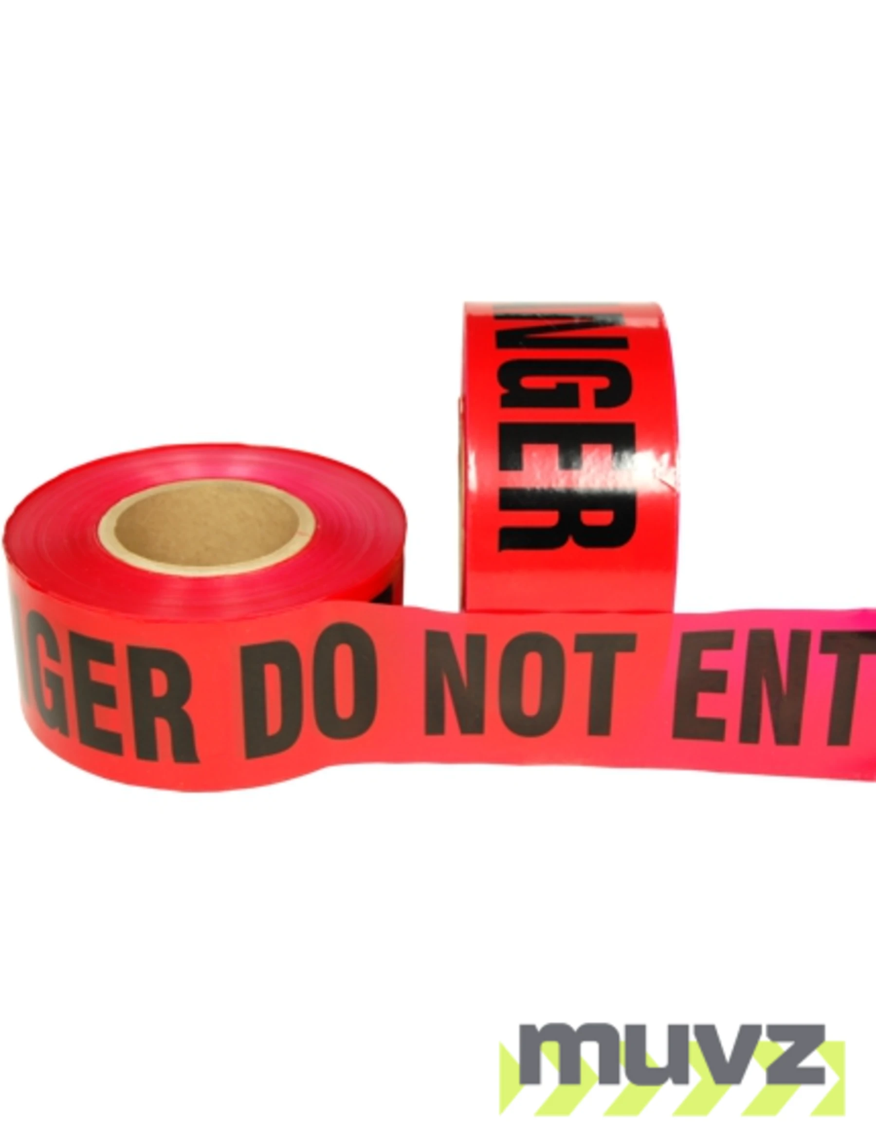 3\" x 1000\u0027 Red, Barrier Tape \"DANGER DO NOT ENTER\"