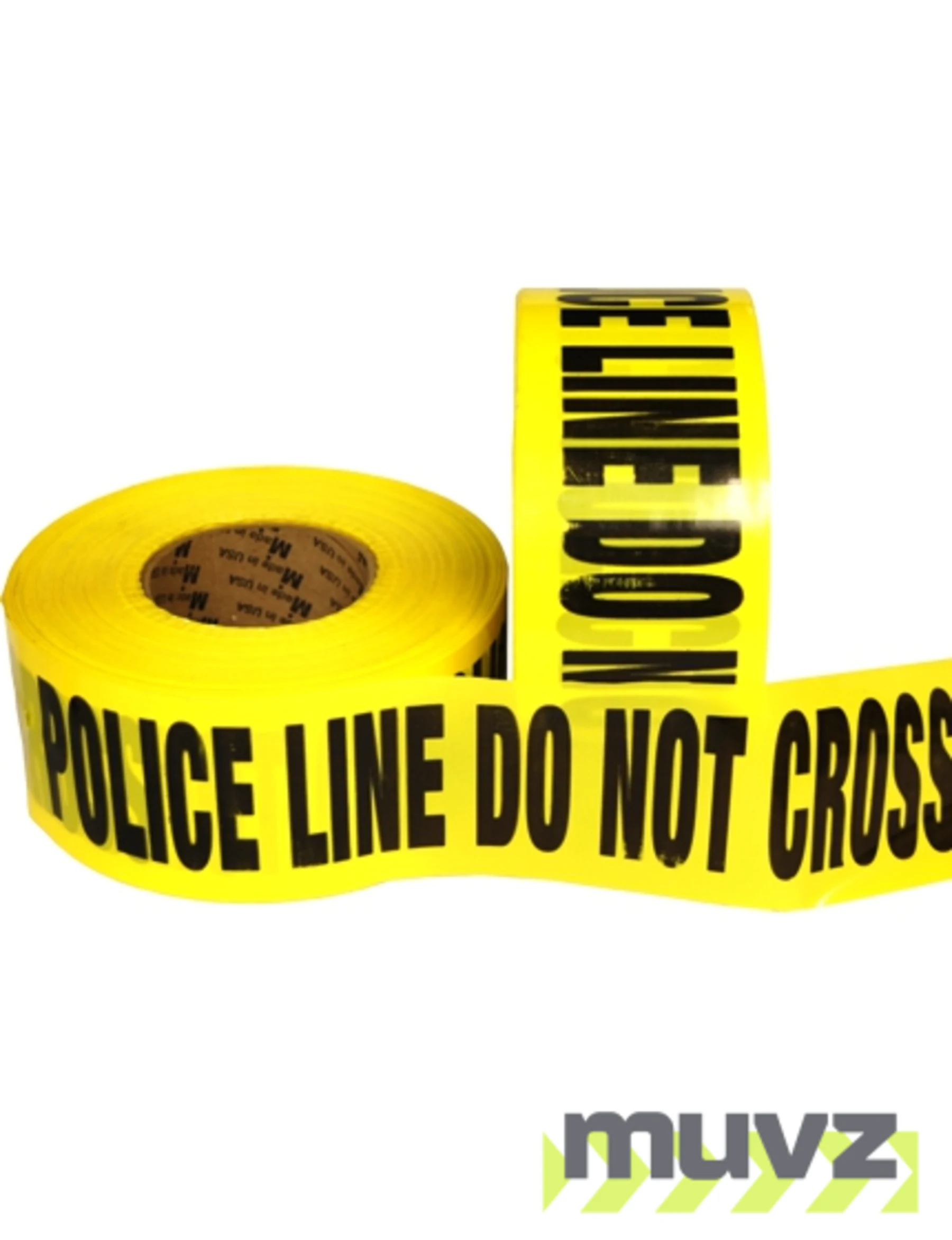 3\" x 1000\u0027 Yellow, Barrier Tape \"POLICE LINE DO NOT CROSS\"
