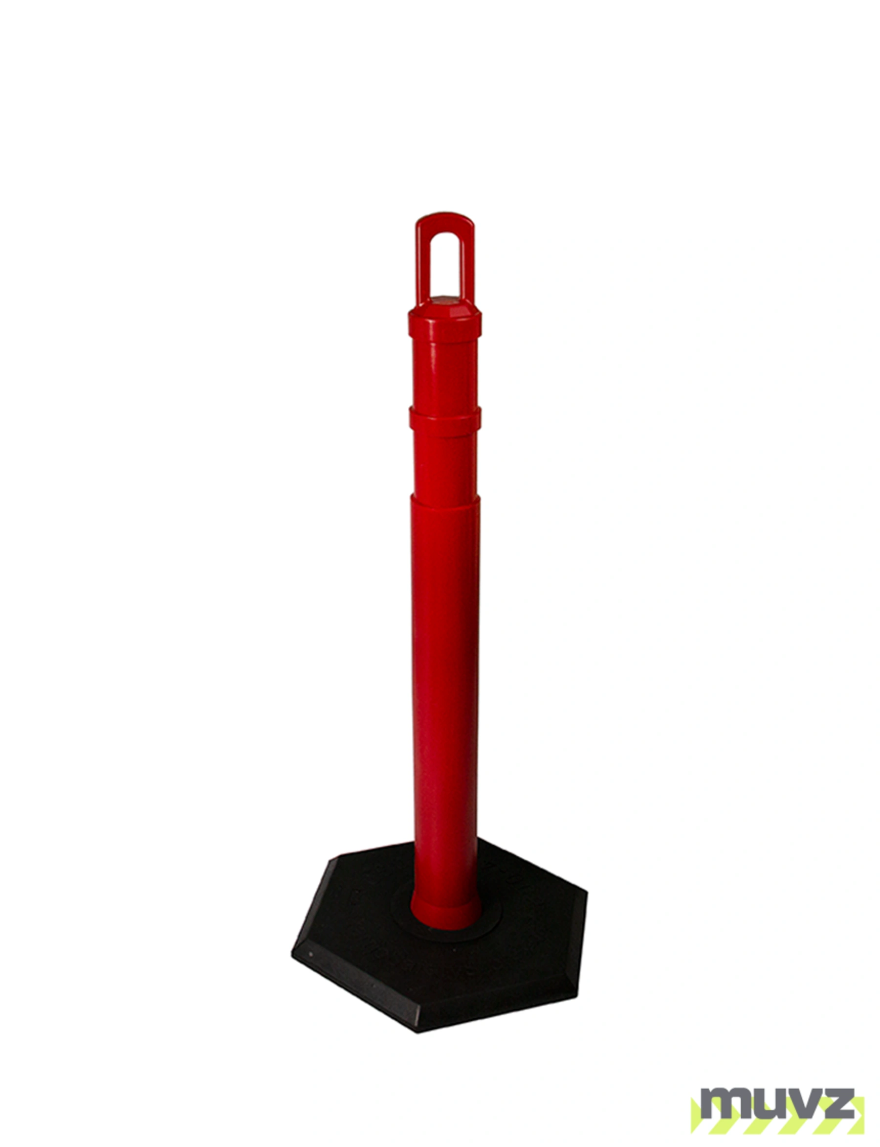 42\" RED \u0027JBC Arch-Top\u0027 Tube with 12lb Base