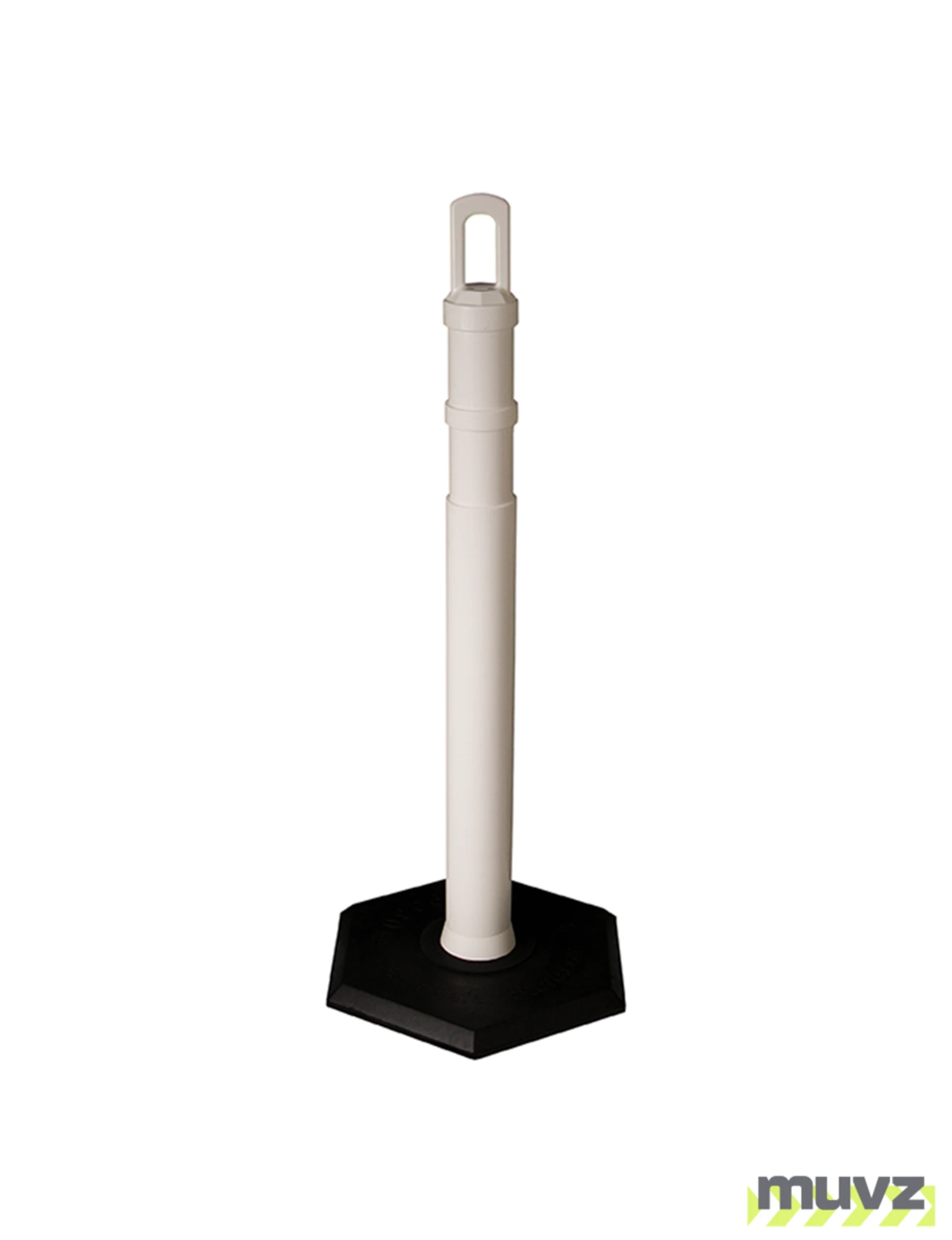 42\" WHITE \u0027JBC Arch-Top\u0027 Tube with 12lb Base