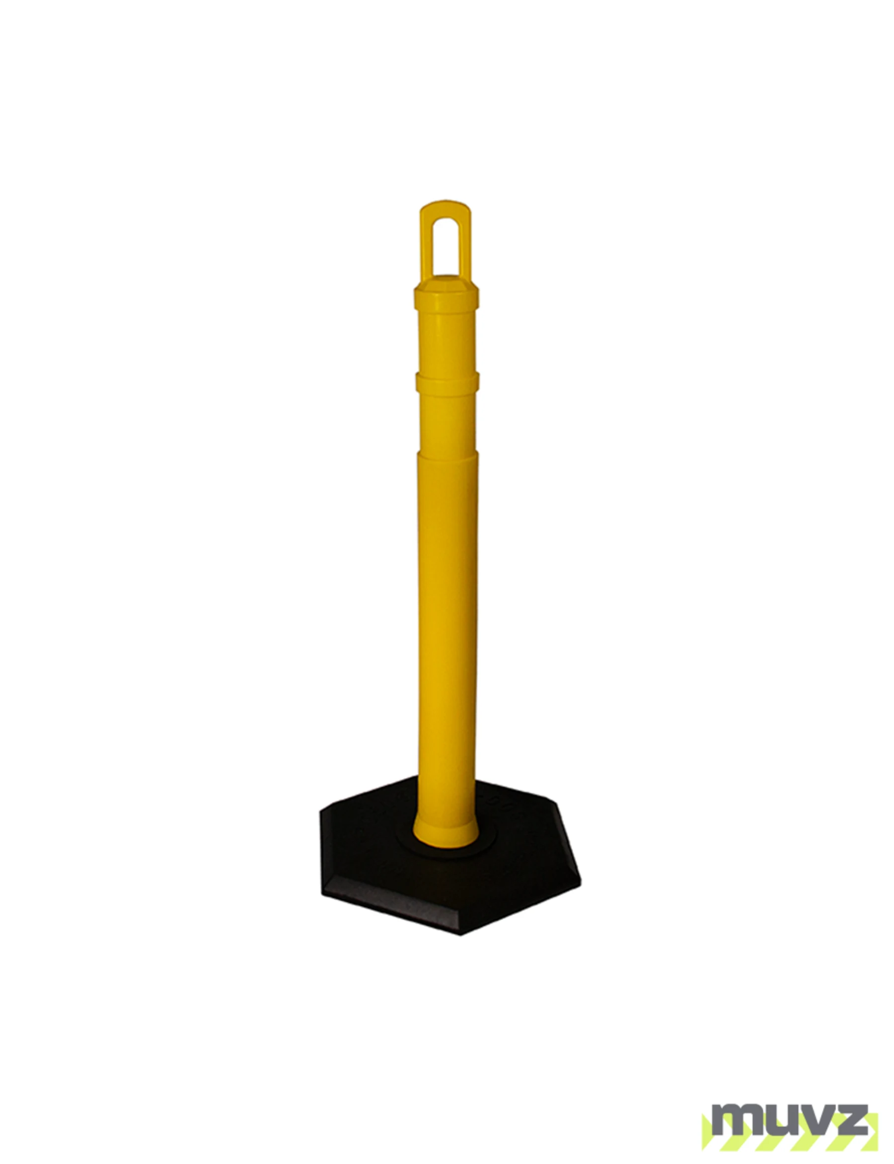42\" YELLOW \u0027JBC Arch-Top\u0027 Tube with 12lb Base