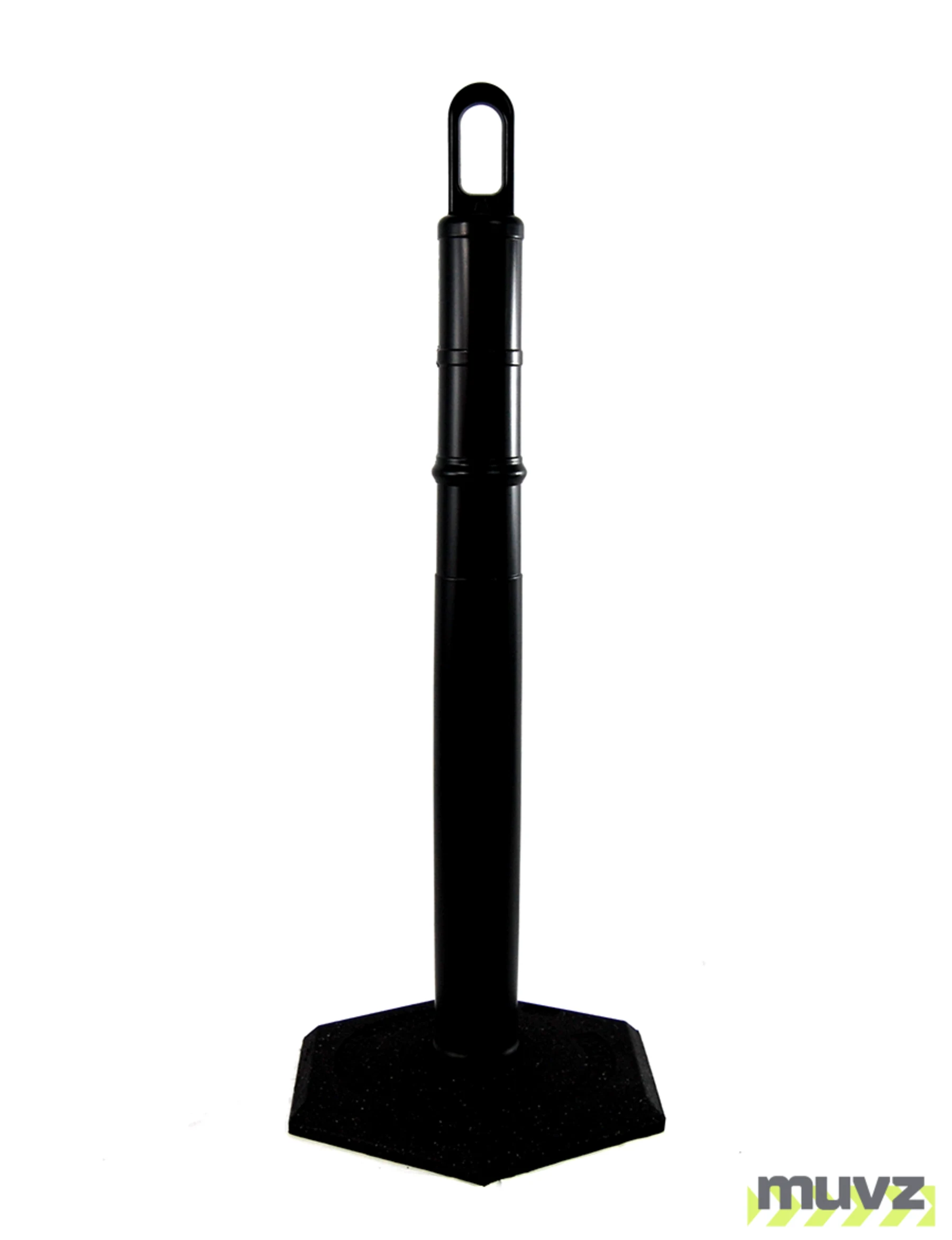 42\" BLACK Looper Tube with 18 Lb. Base