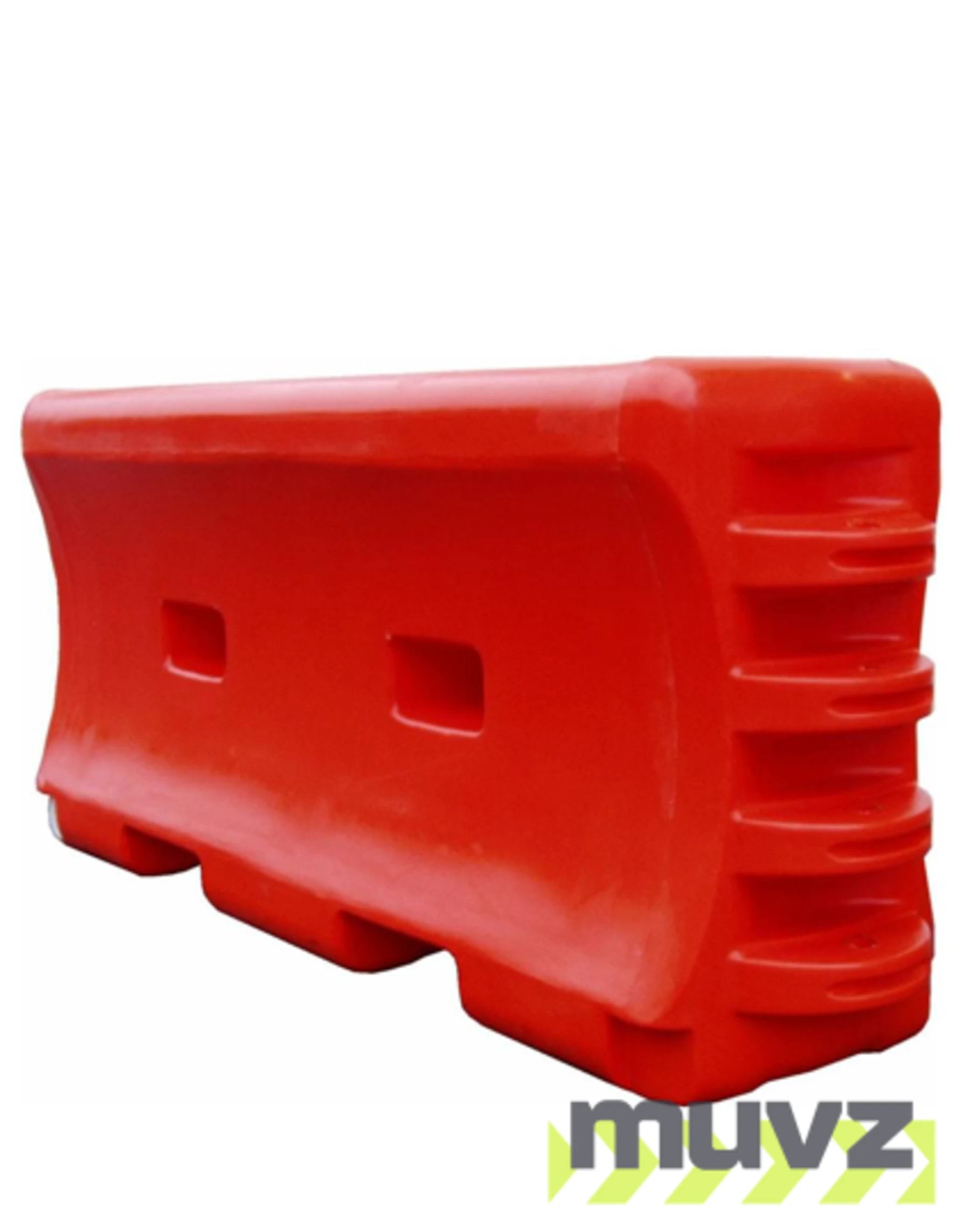 72\"L x 32\"H x 18\"W ORANGE TrafFix Water-Wall Water-Filled Barrier