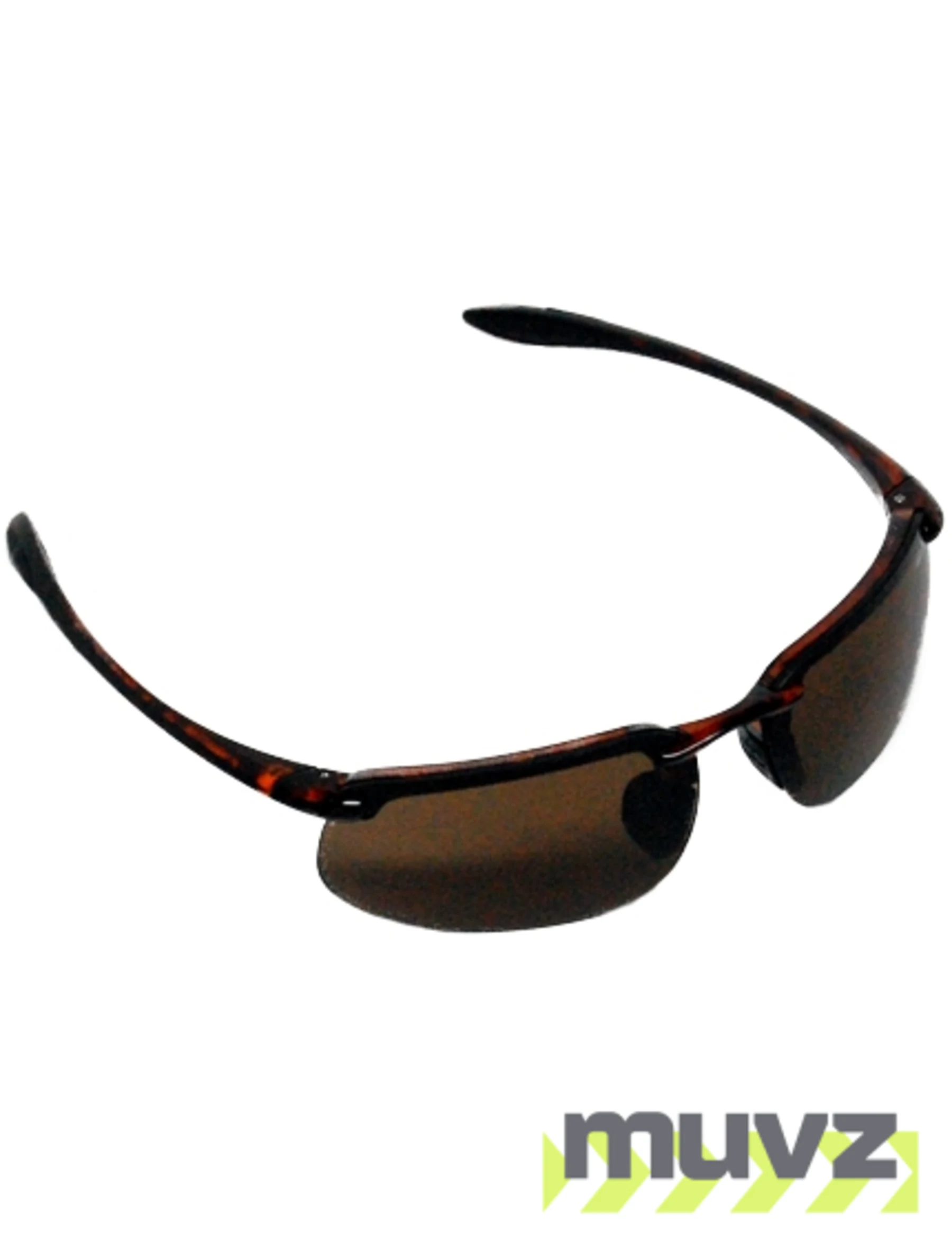 Z87+ Safety Sunglasses (rectangular lens, tortoise frame, HD brown anti-fog lens)