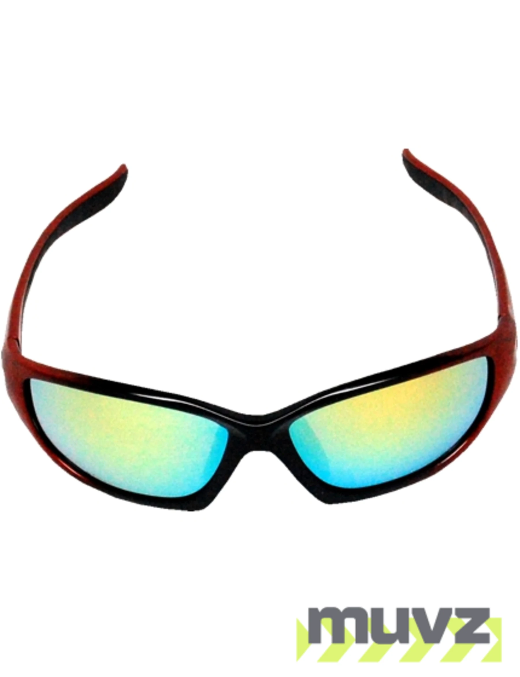 Z87+ Safety Sunglasses (full frame contemporary, black \u0026 orange frame, gold mirror anti-fog lens)
