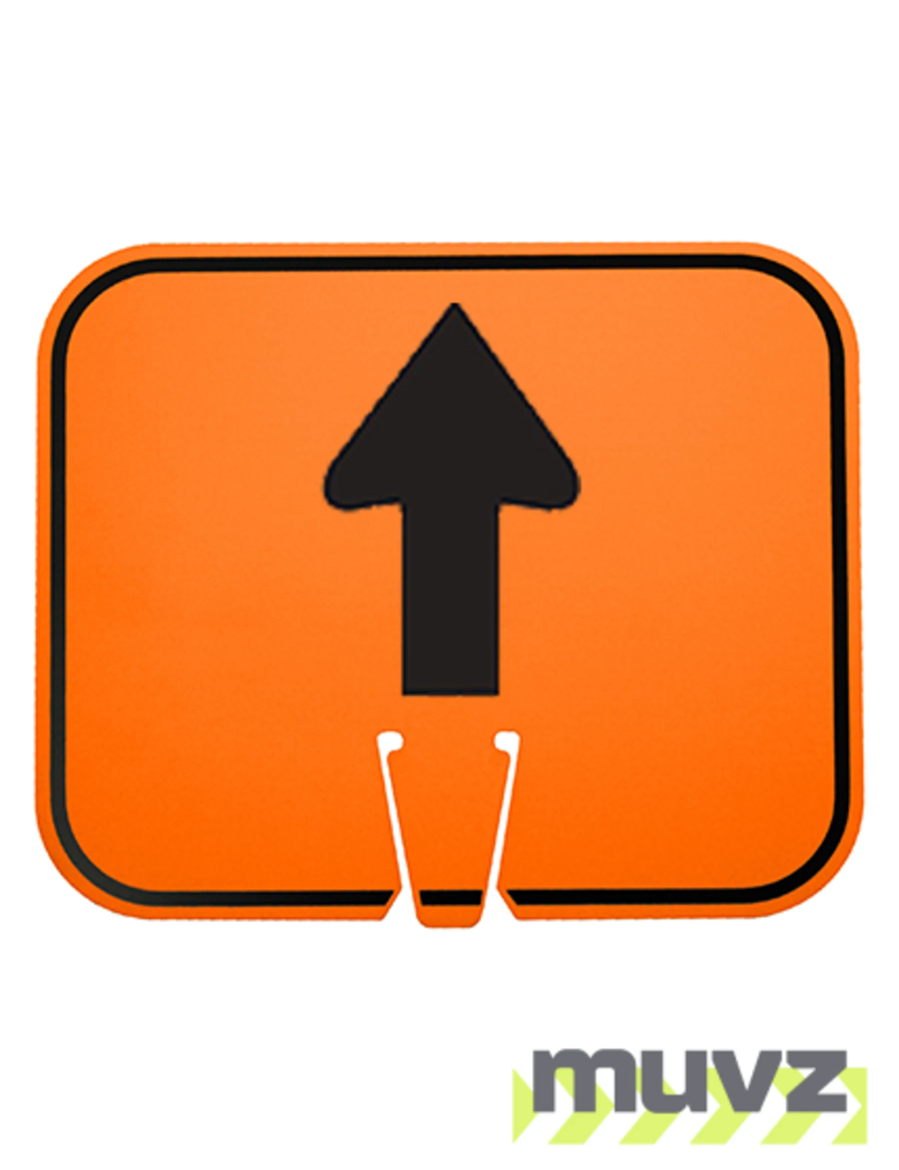 Horizontal, Reflective, Clip-On-Sign
