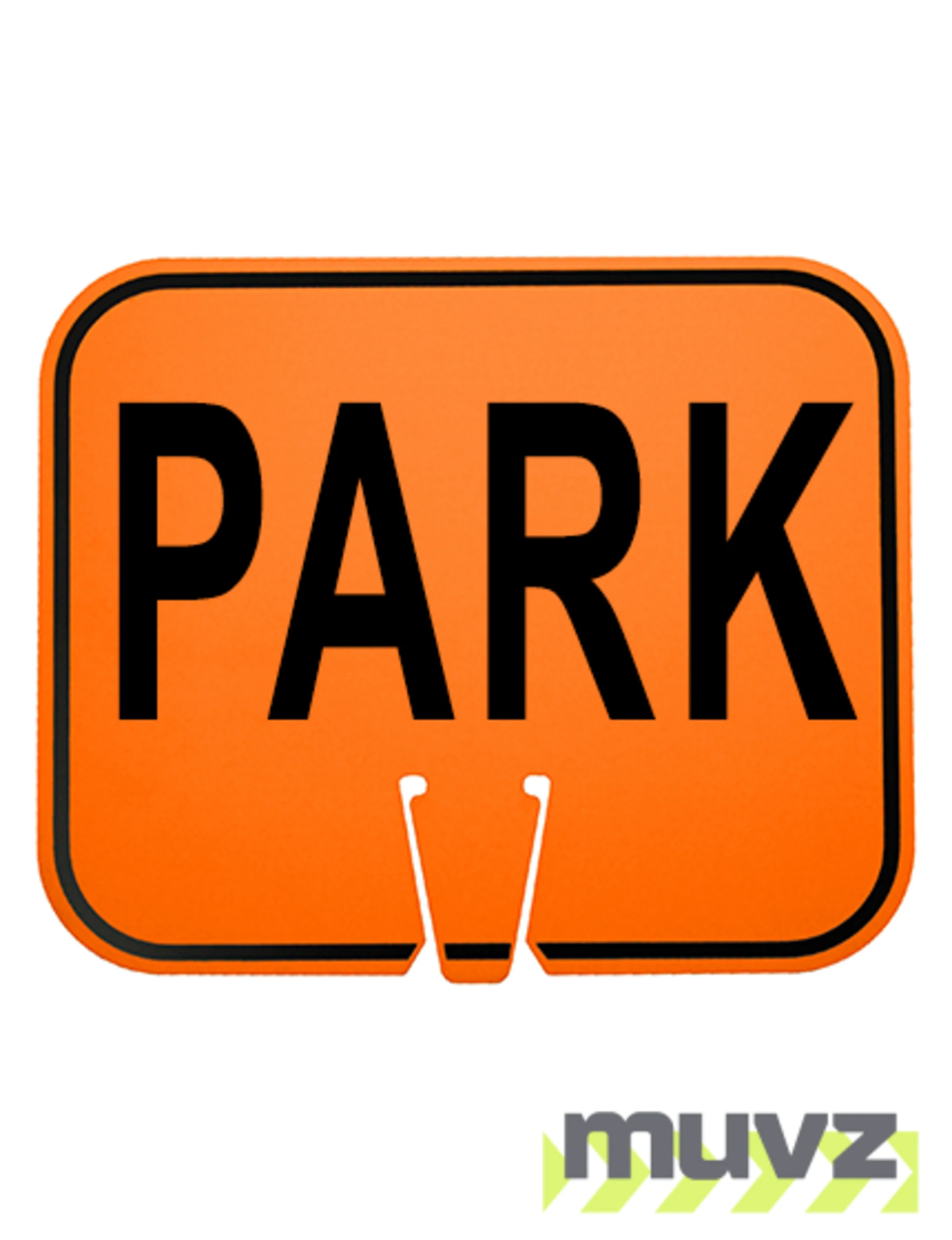 Horizontal, Reflective, Clip-On-Sign