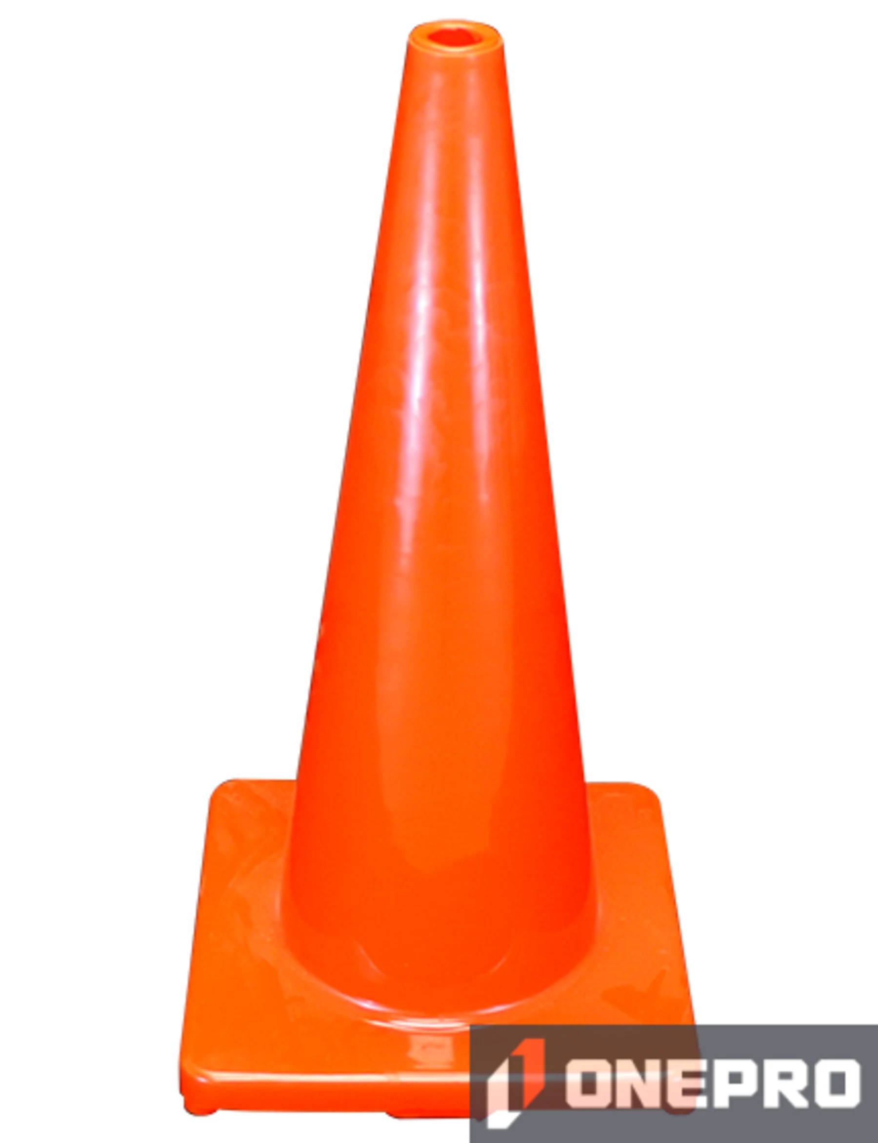 Solid Orange, 28\", 5.0 lb, Economy Cone