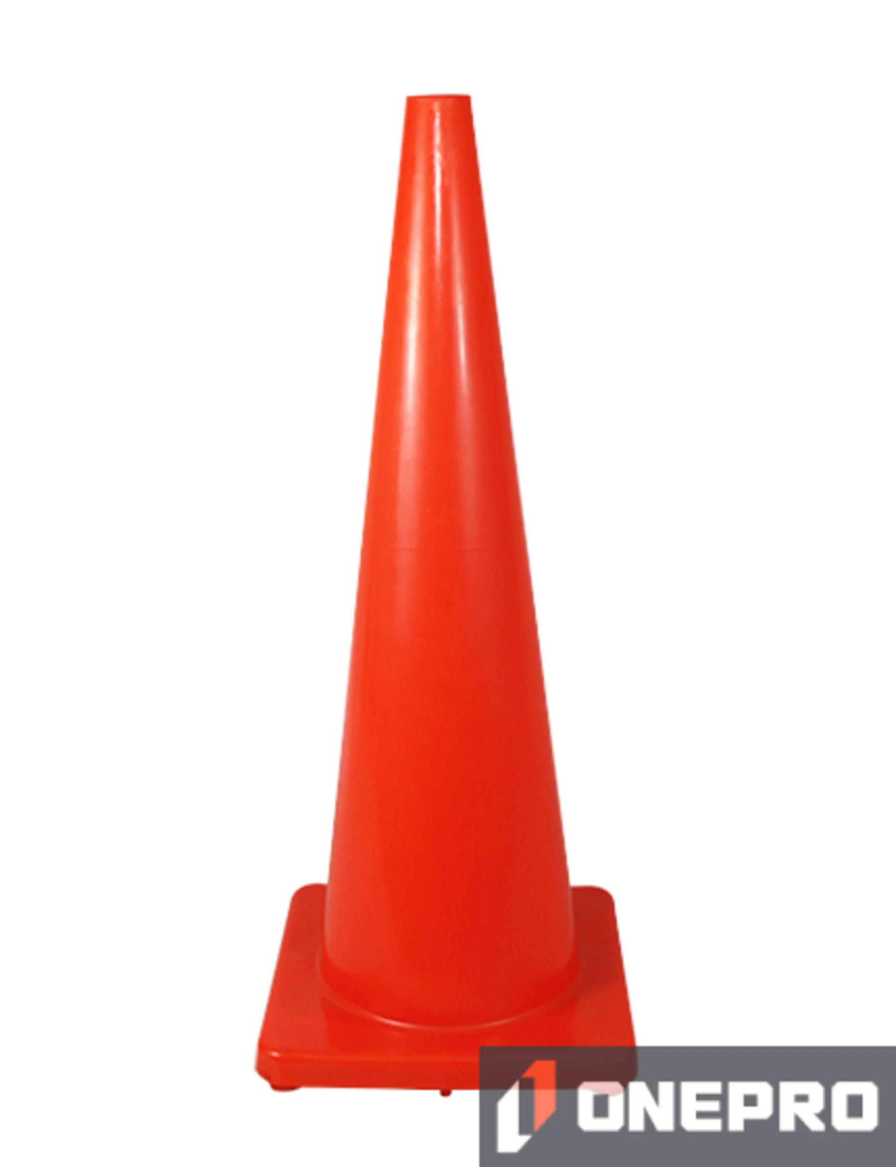 Solid Orange, 36\", 9 lb, Economy Cone