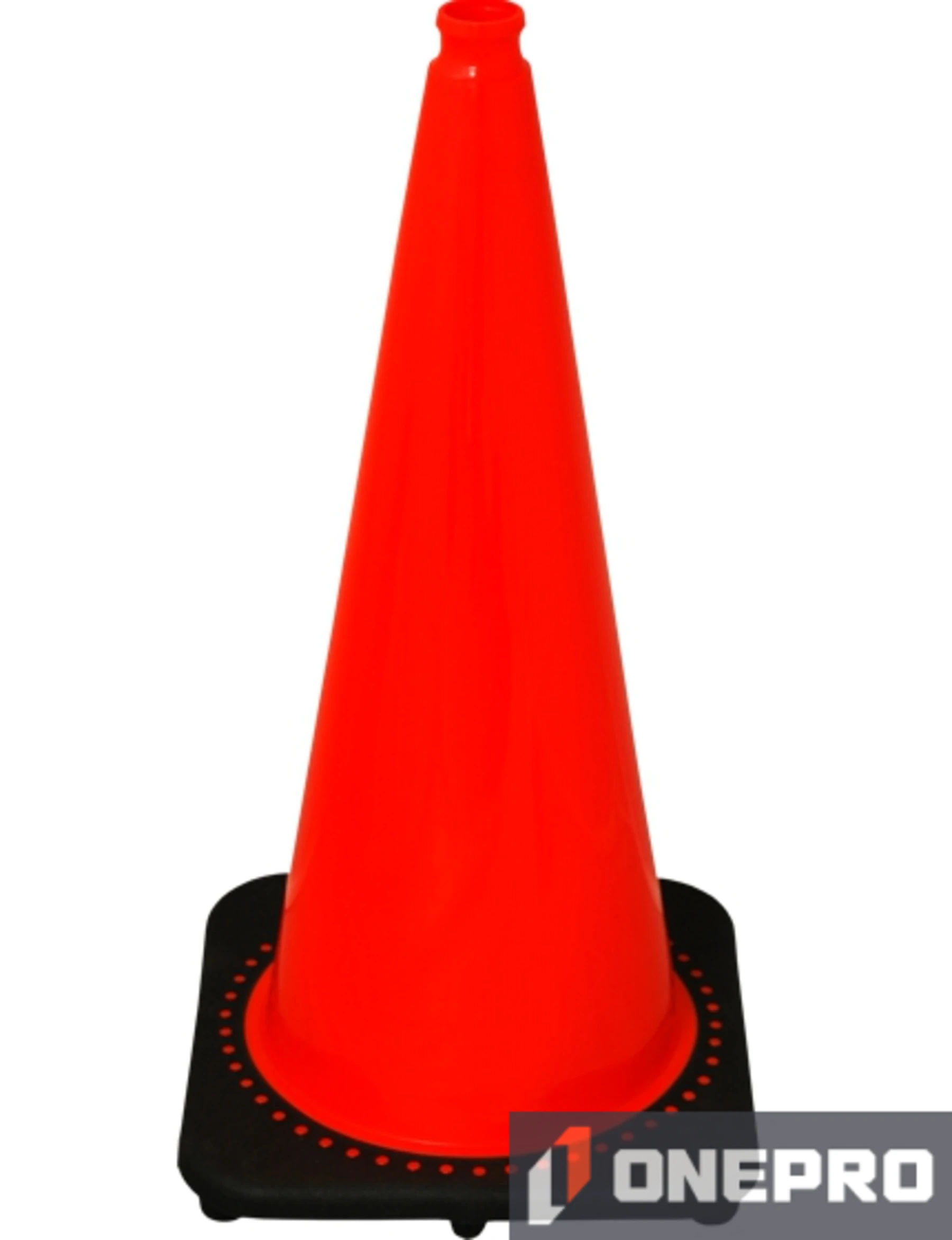 28\" Traffic Cones - JBC Black Base