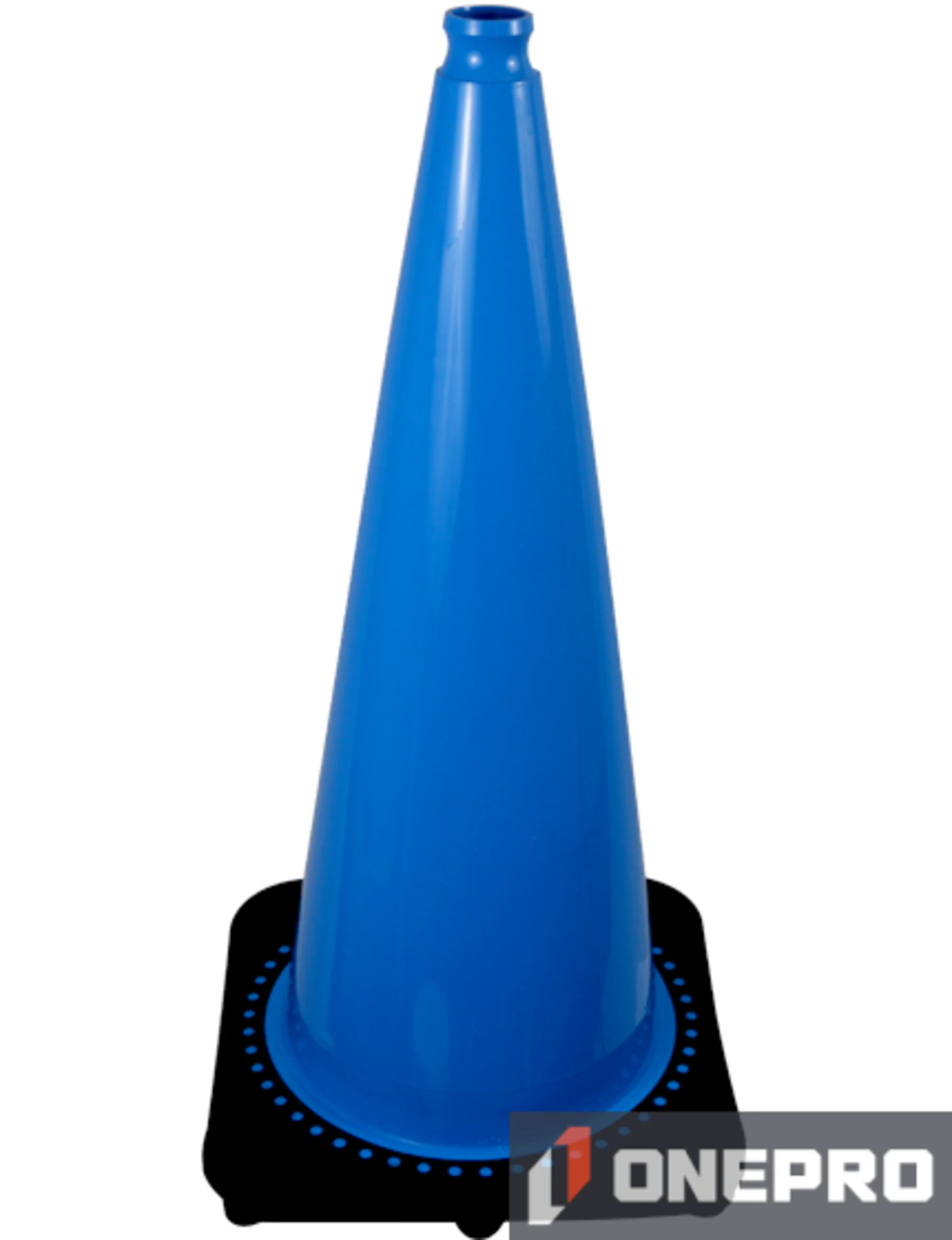28\" Light Blue 7.0 lb Traffic Cone