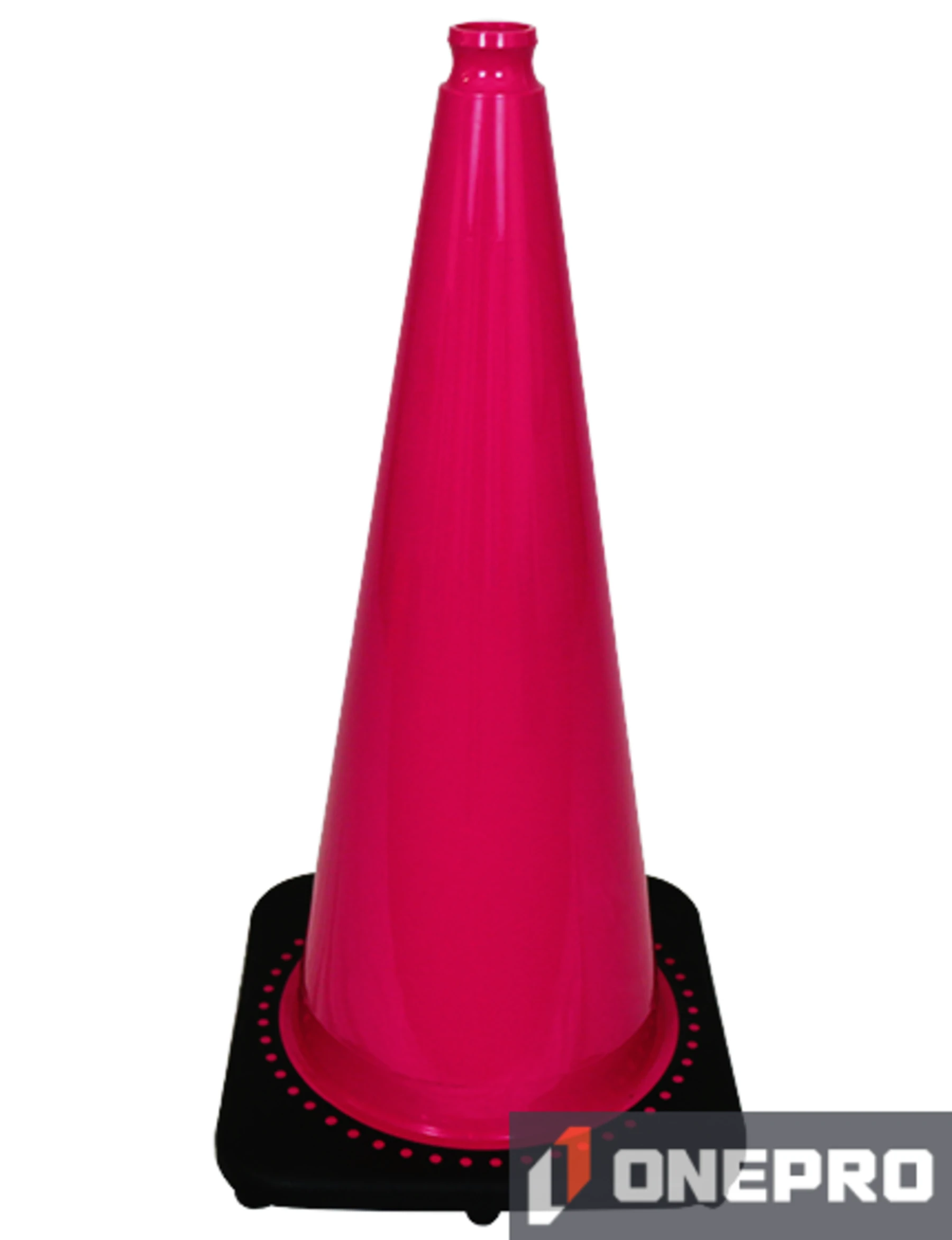 Pink 28\" 7.0 lb Black Base Cone